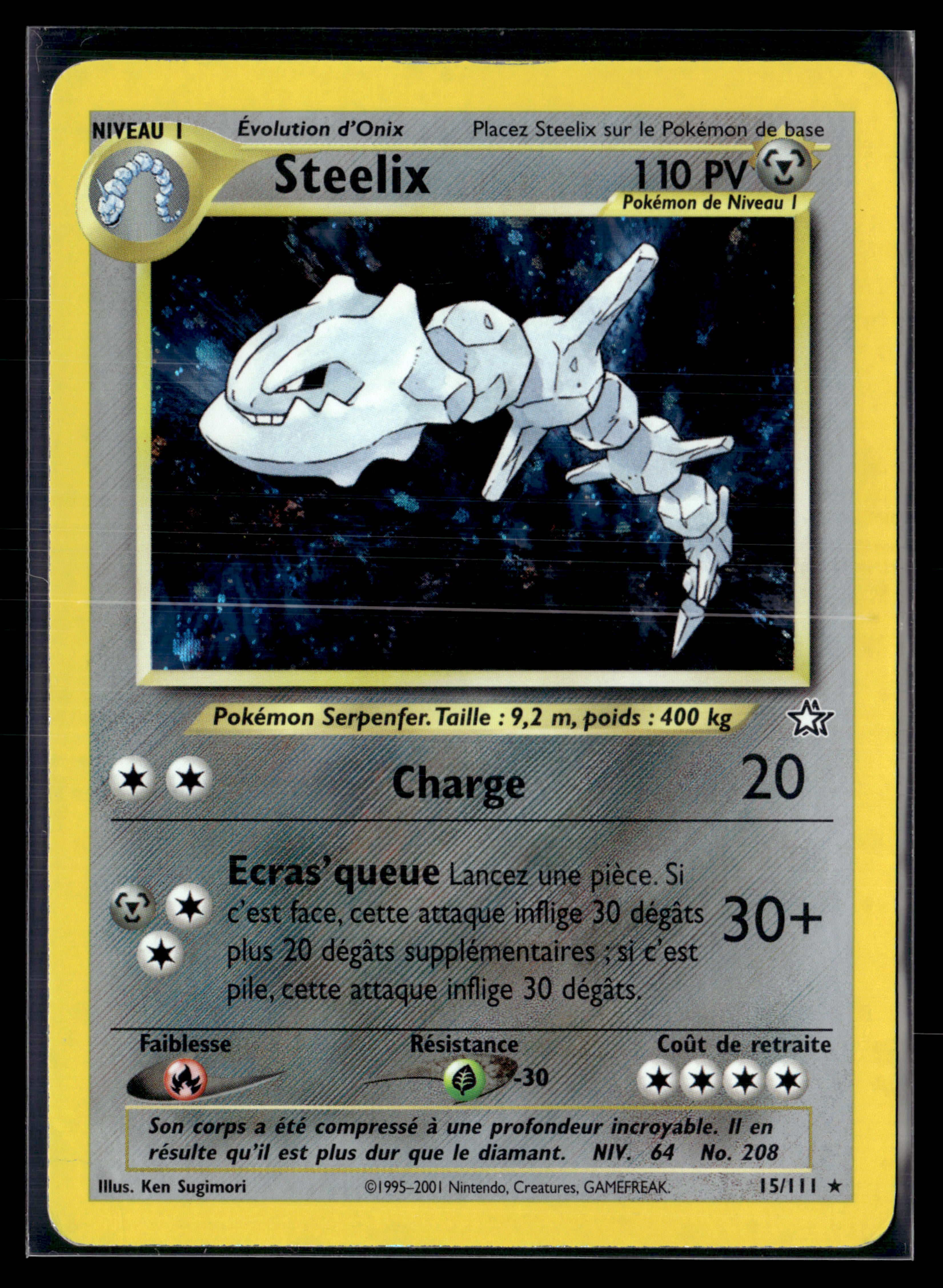 Steelix 15/111 - Neo Genesis - TBE+