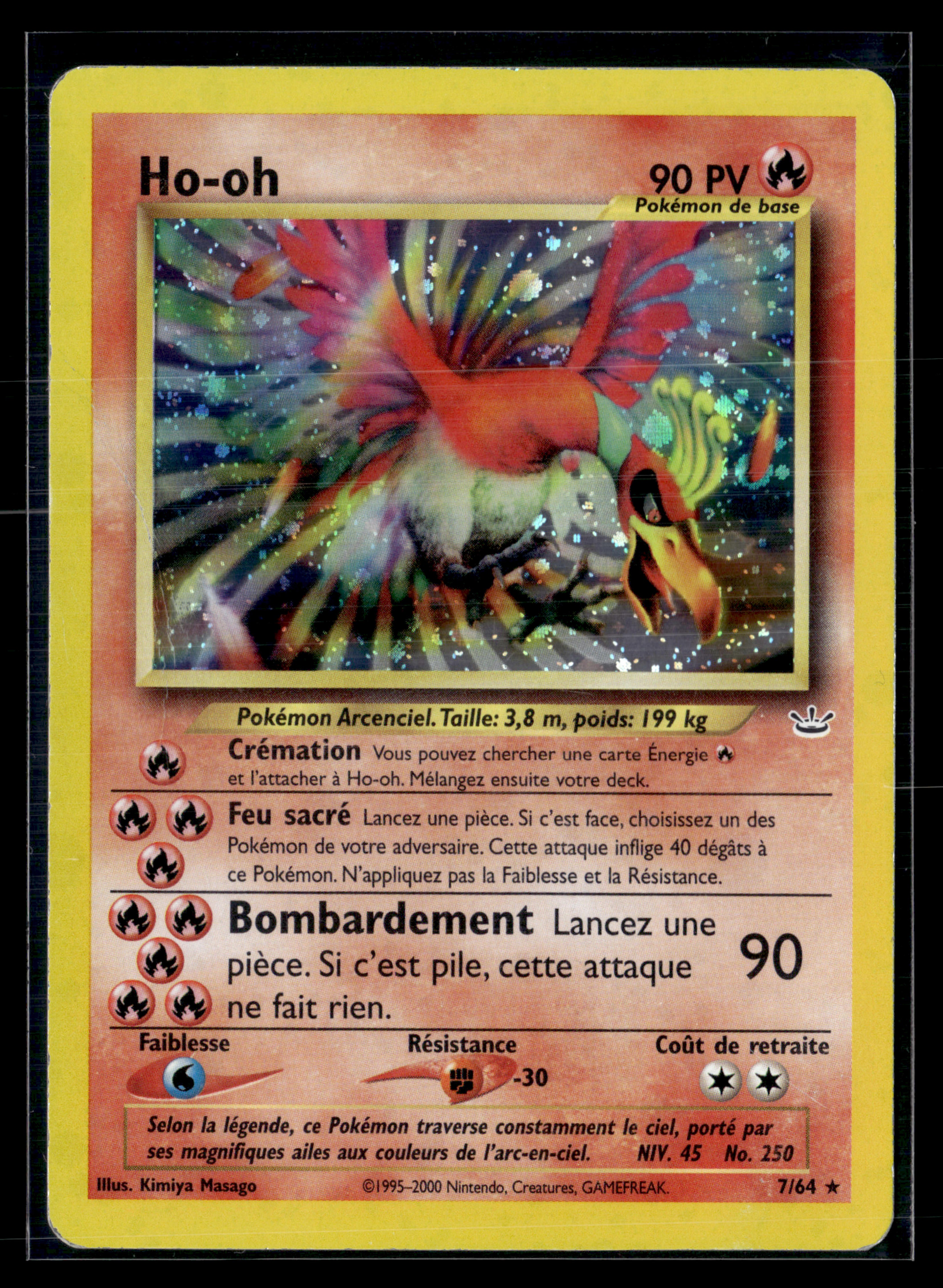 Ho-oh 7/64 Neo révélation – good