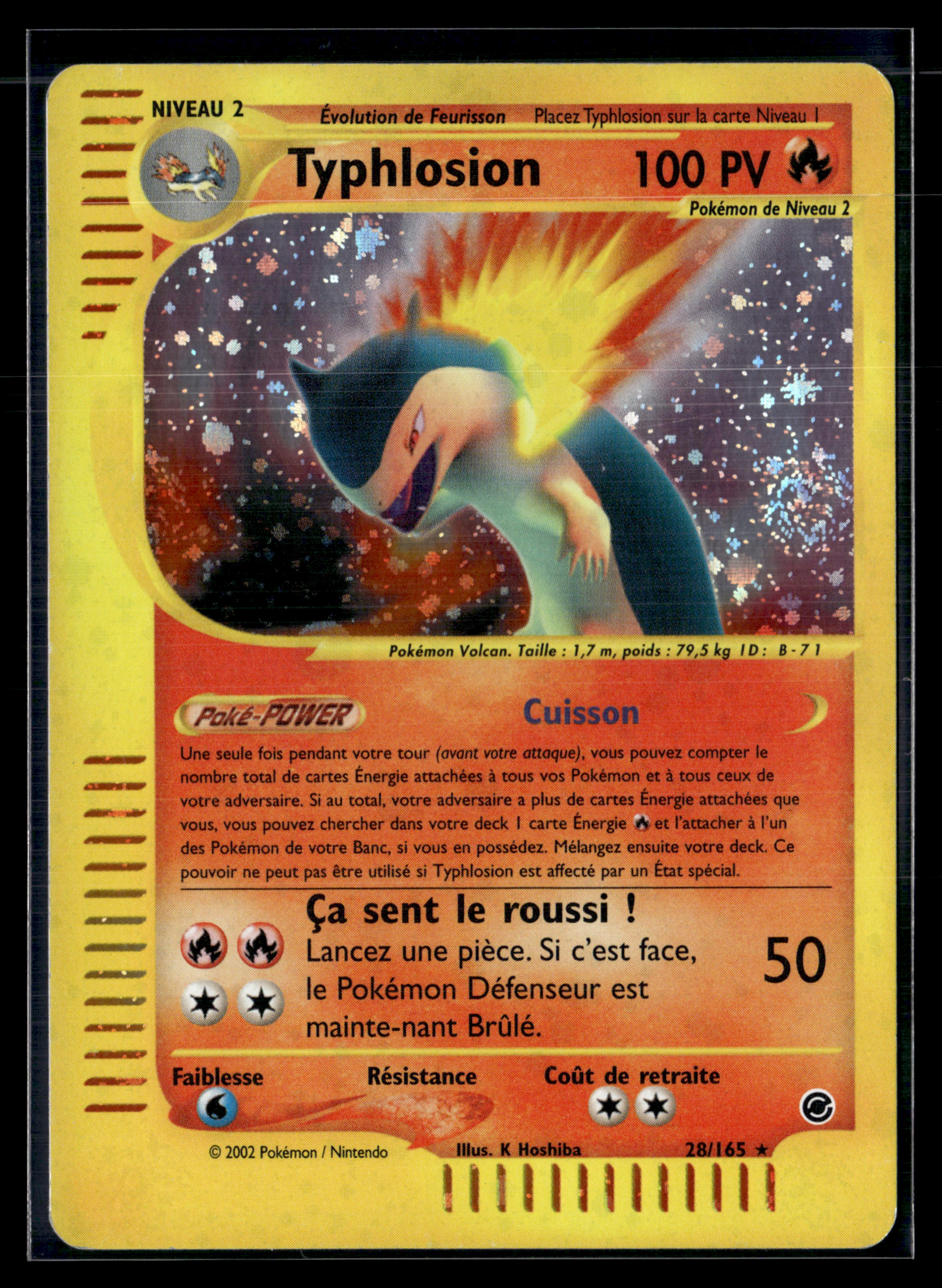 Typhlosion 28/165 - Expedition EXC