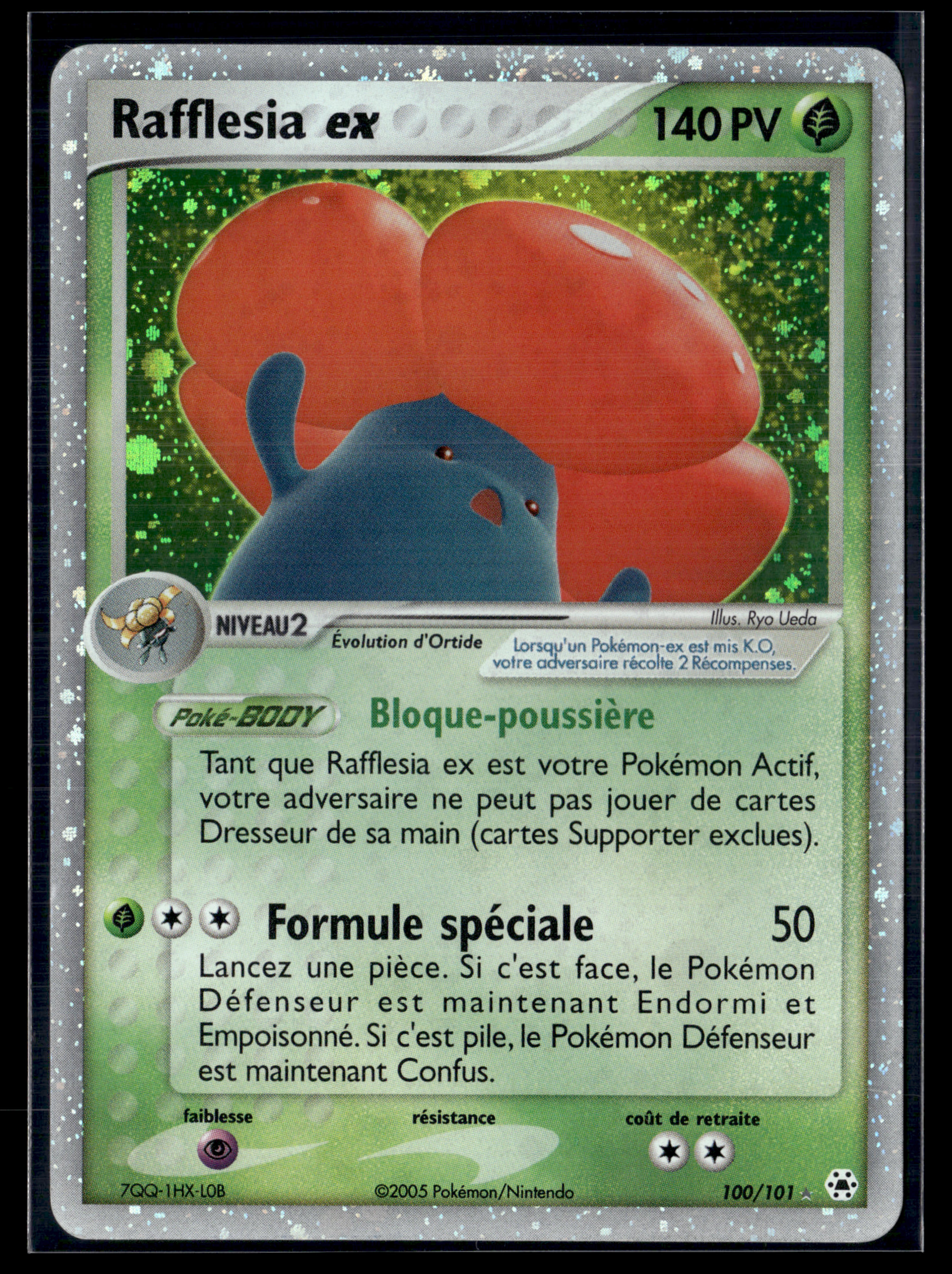 Rafflesia EX 100/101 - Légendes Oubliées EXC+