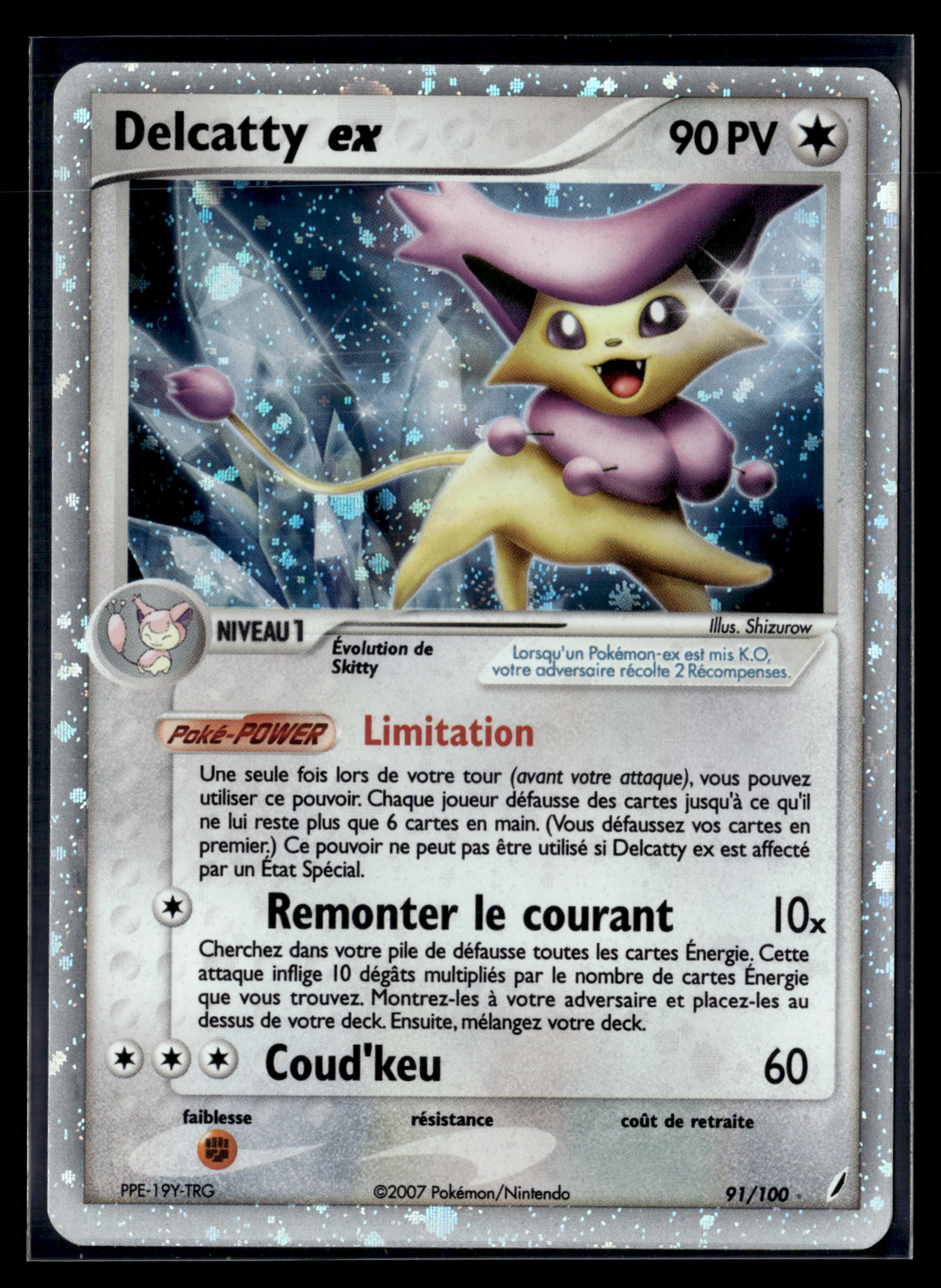 Delcatty EX 91/100 Gardien de cristal – EXC+
