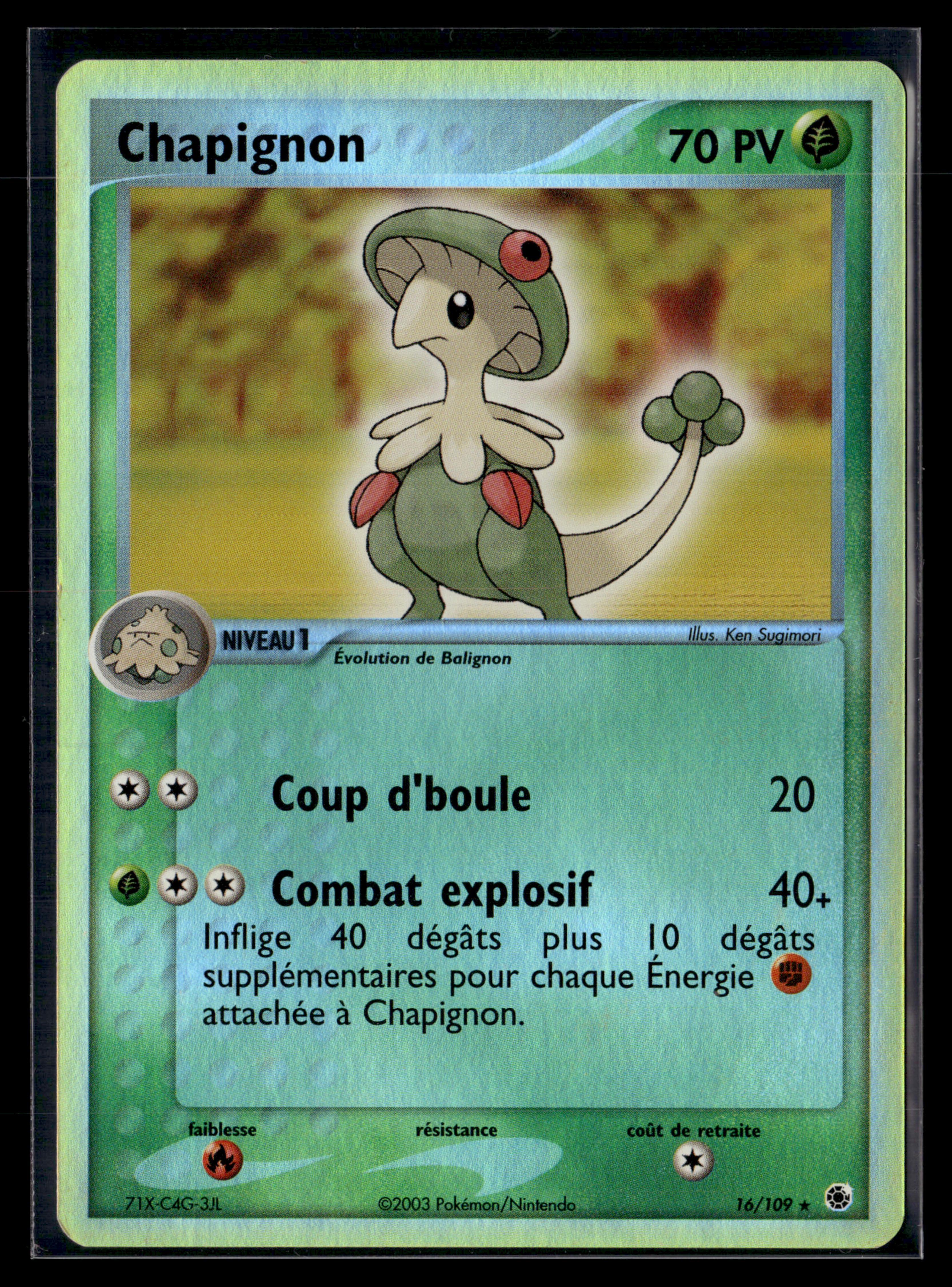 Chapignon 16/109 Rubis saphir – NM