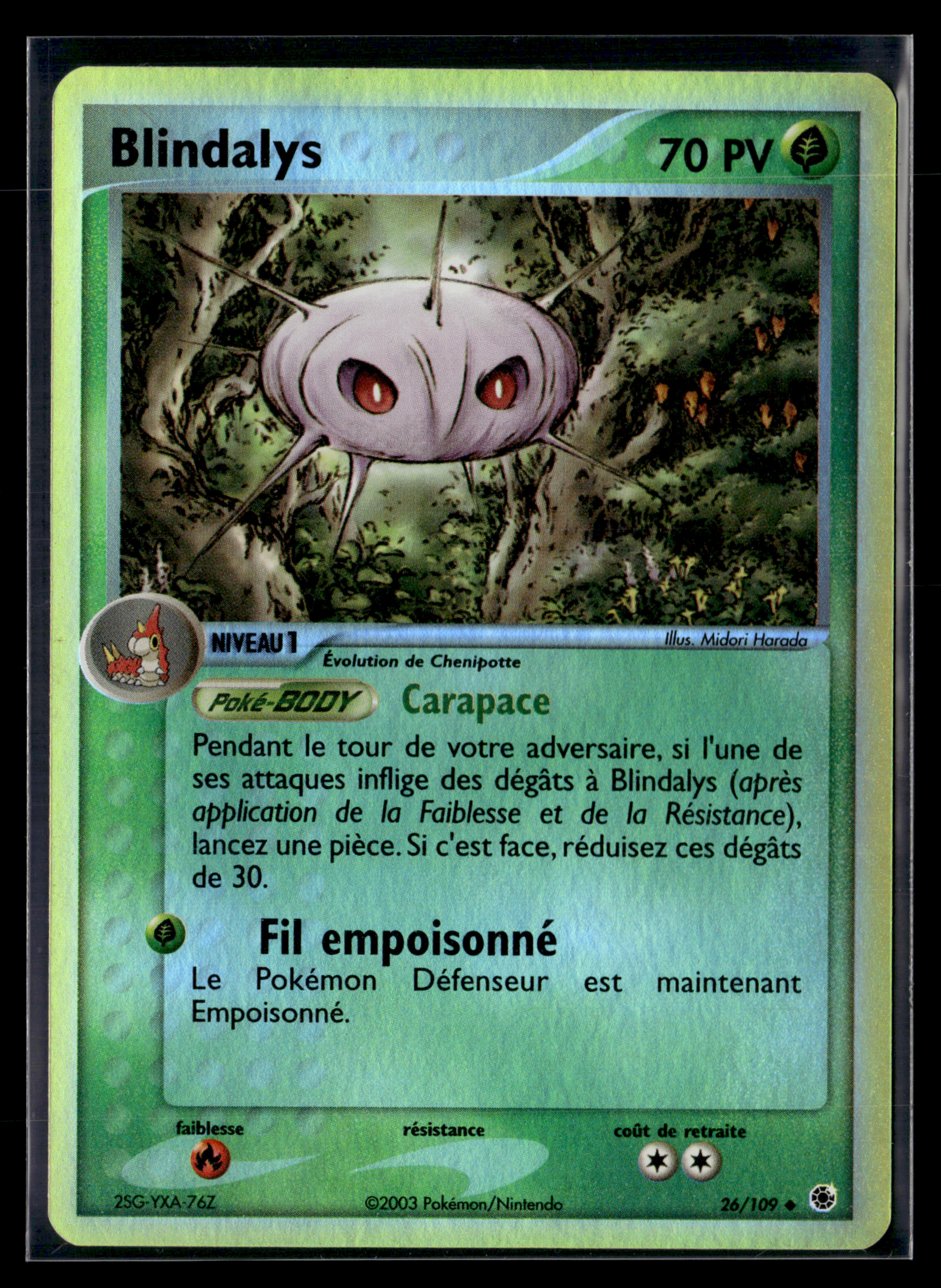 Blindalys 26/109 - Rubis & Saphir NM