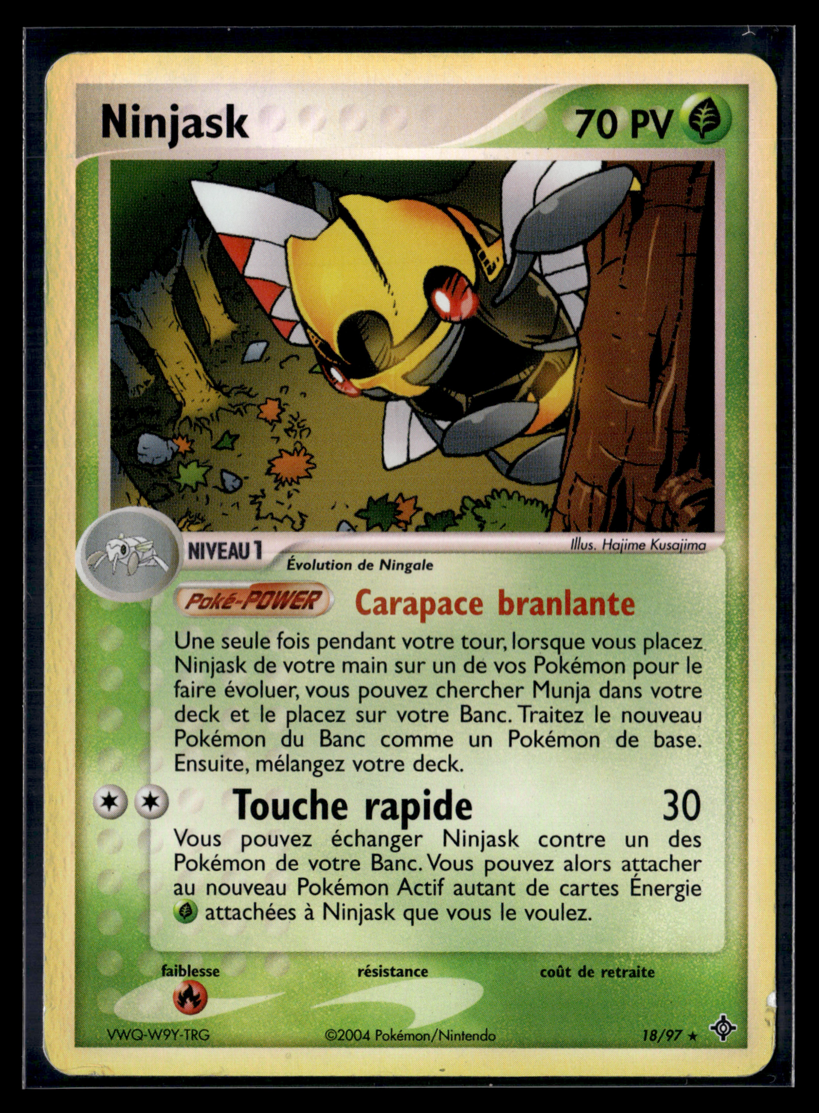 ninjask pokemon card 18/97 - Dragon Pokémon:Charizard 003626 WAHOO! It’s the release