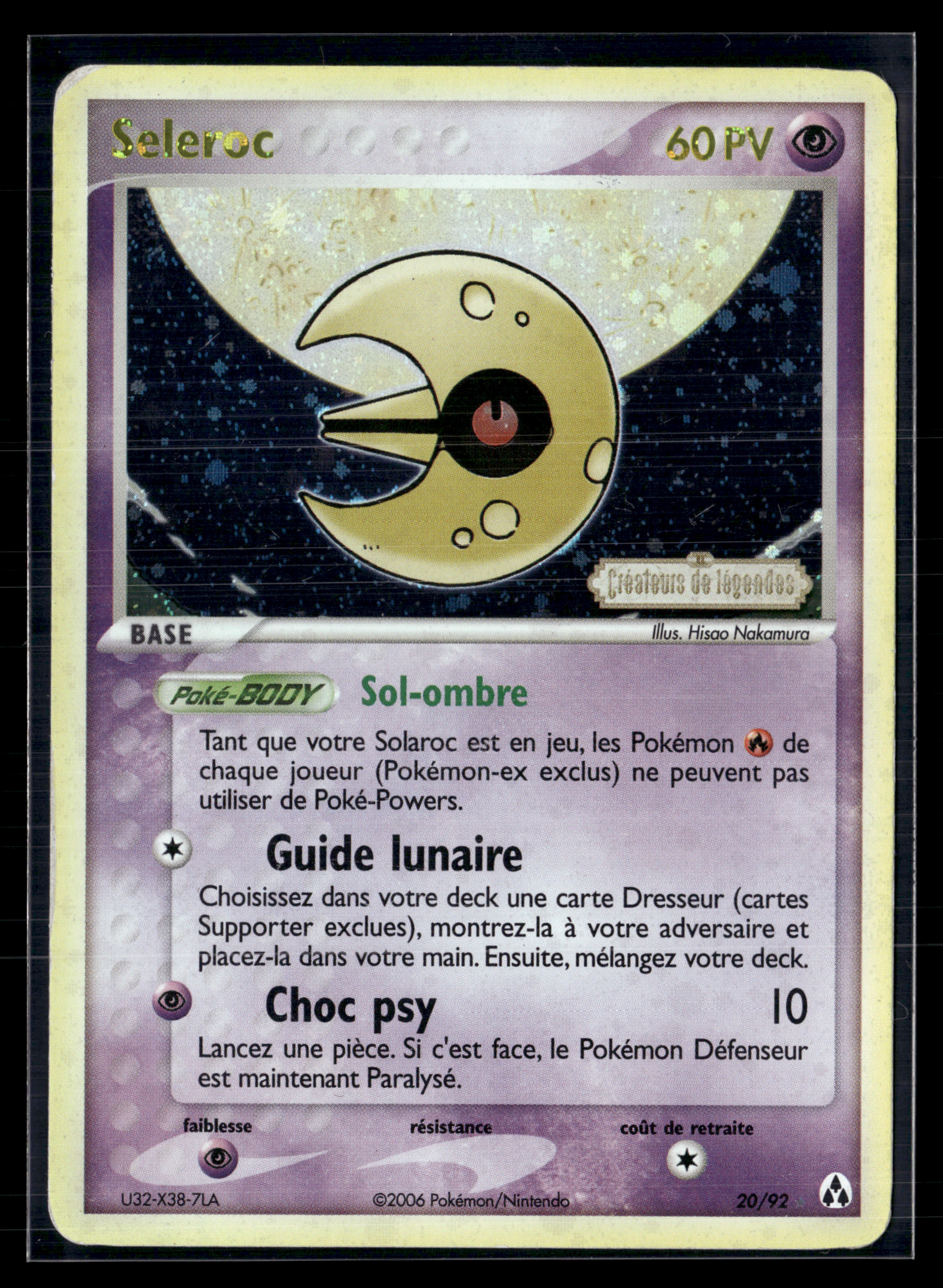 Seleroc 20/92 - Créateurs de Légendes -TBE+
