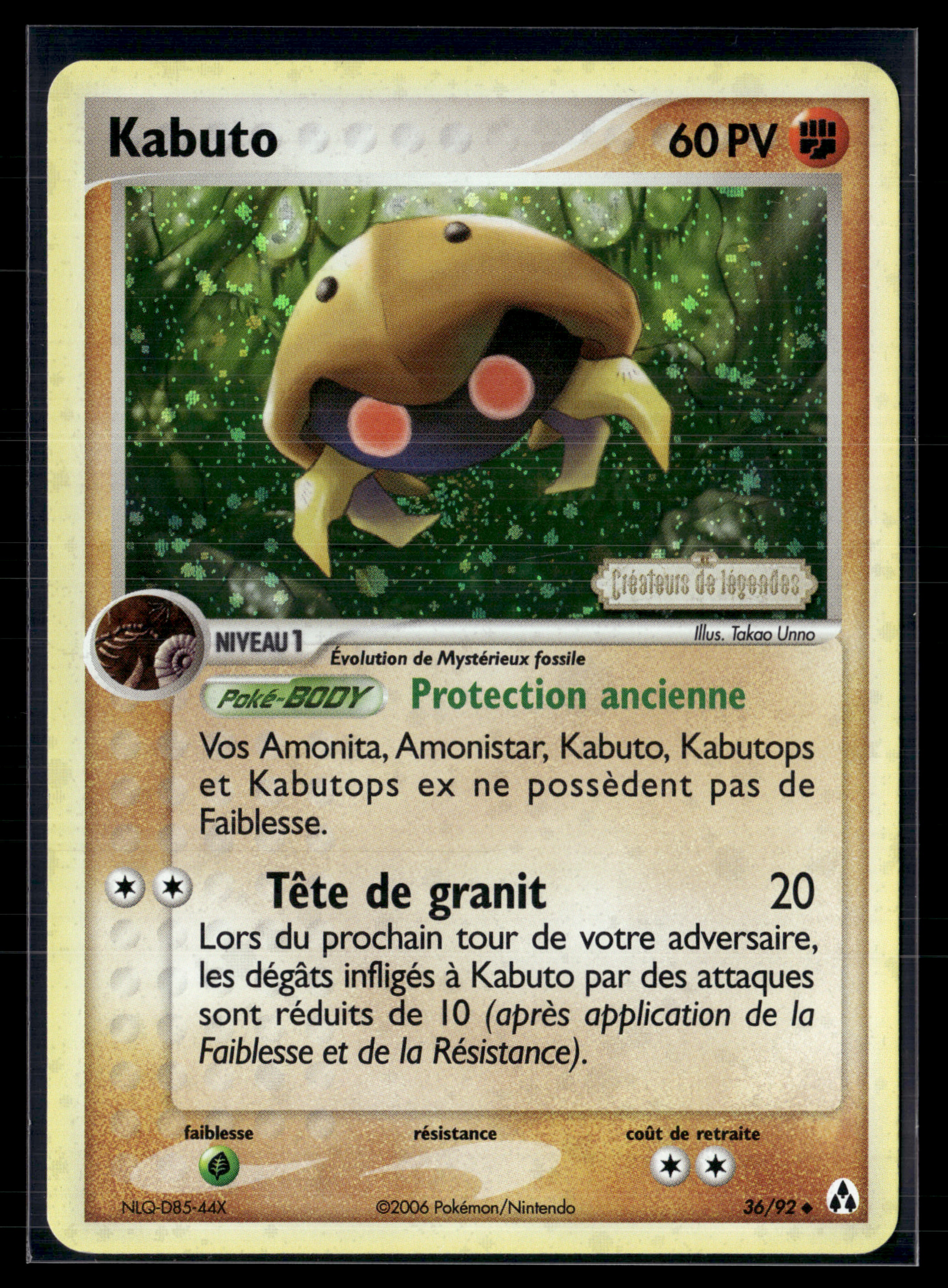 Kabuto 36/92 Créateurs de légendes – EXC+