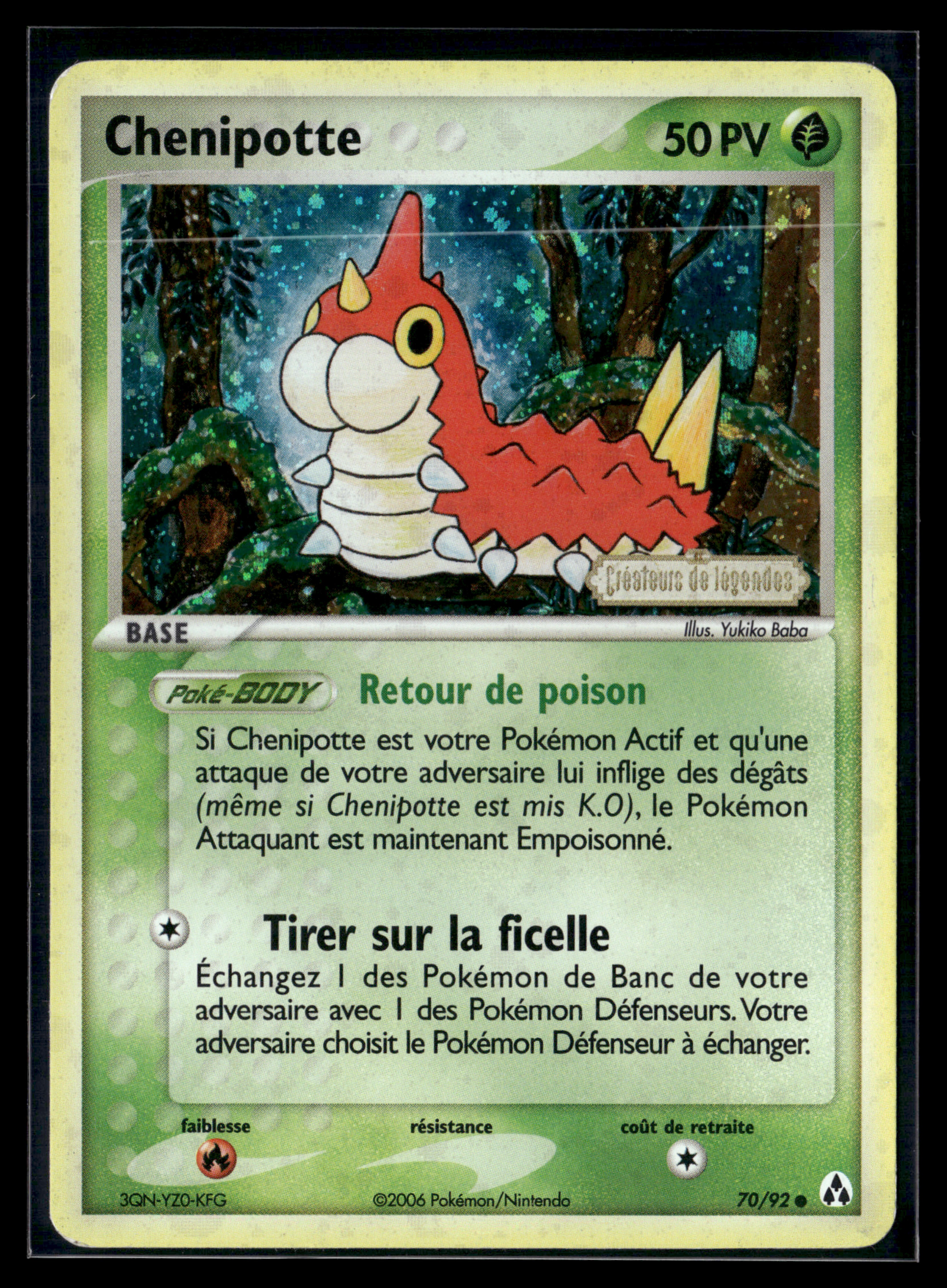 Chenipotte 70/92 – Créateurs de Légendes - EXC