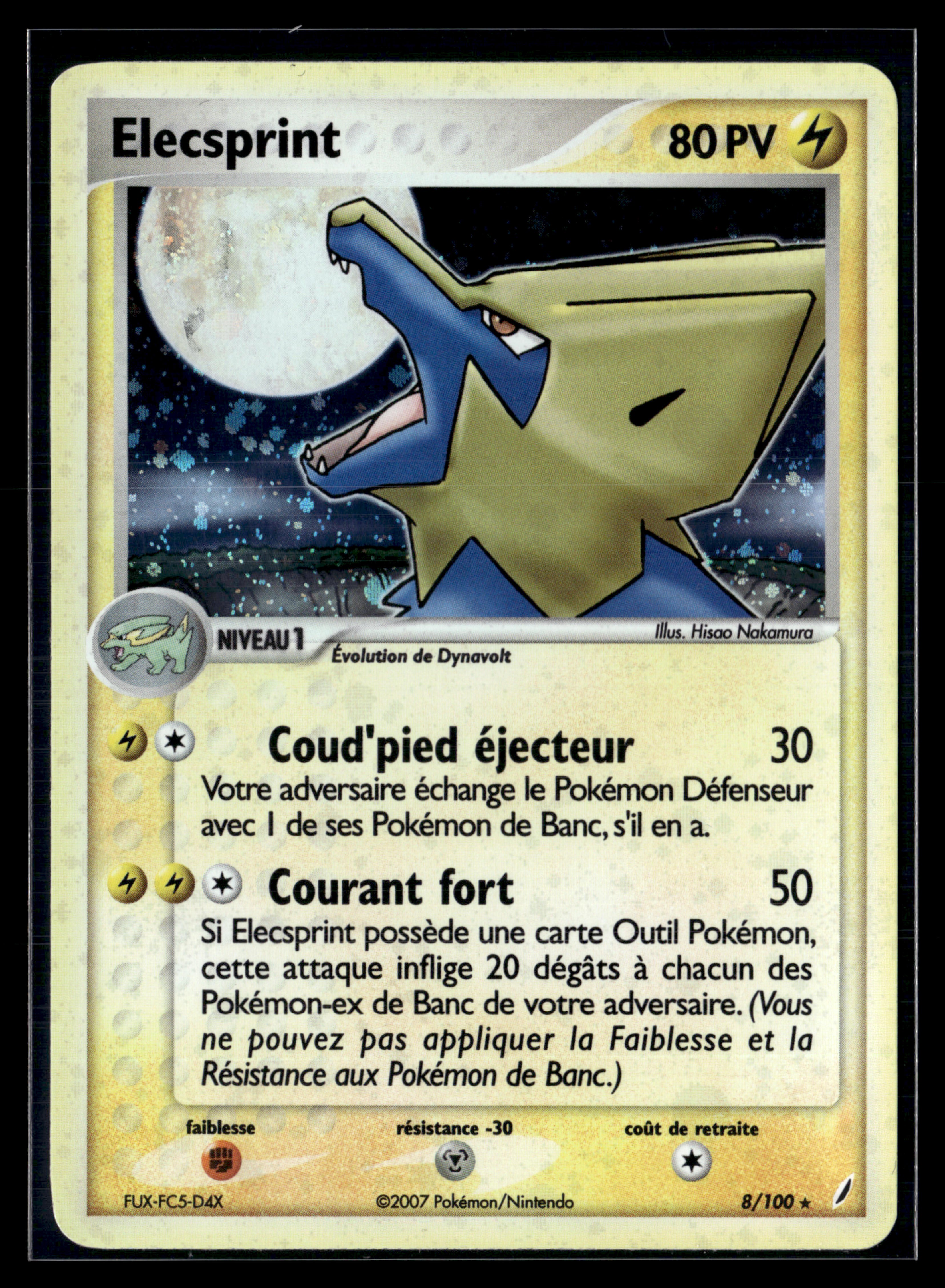 Elecsprint 8/100 - Gardiens de Cristal - EXC+