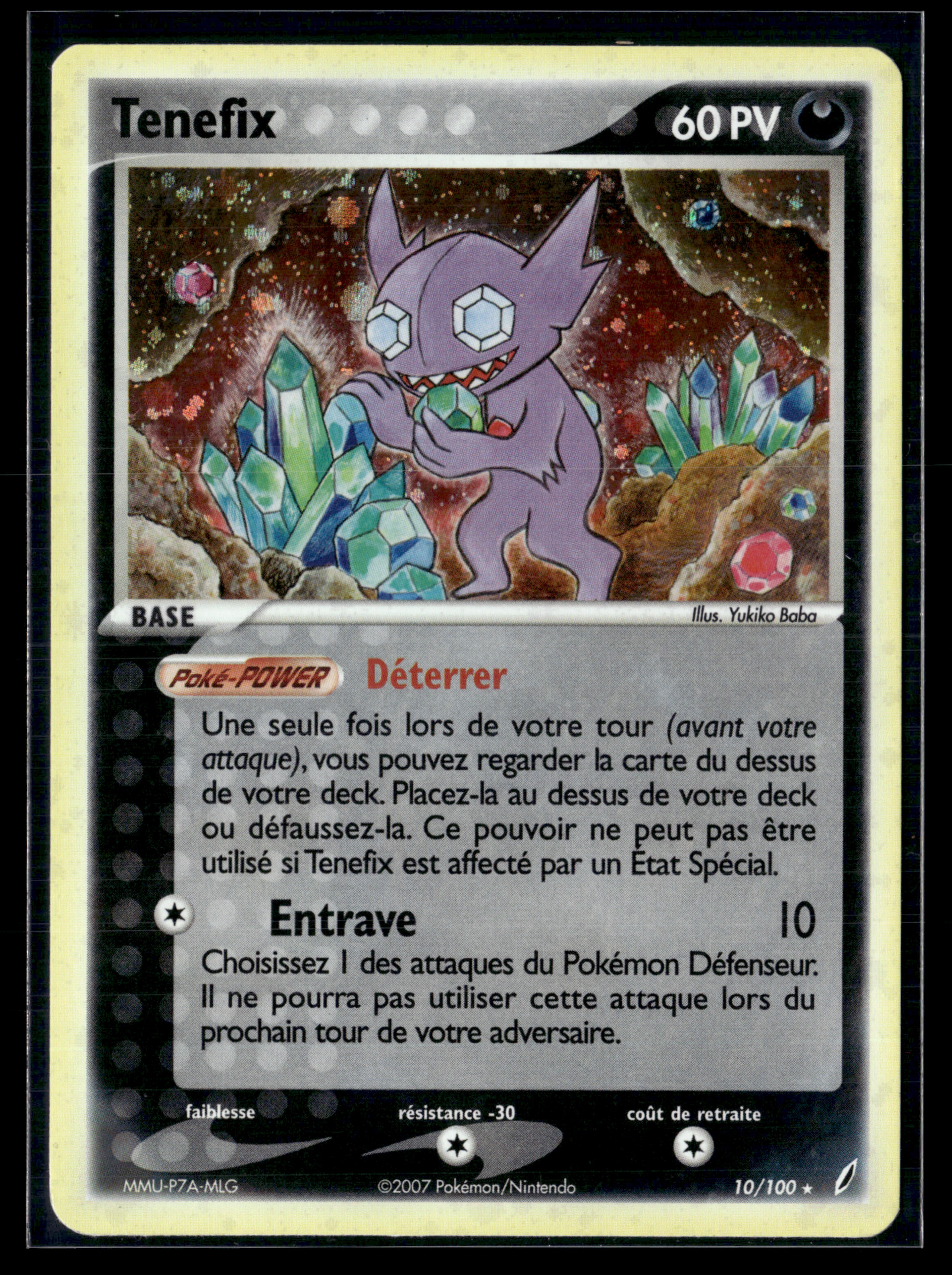 Tenefix 10/100 - Gardiens de Cristal - EXC+