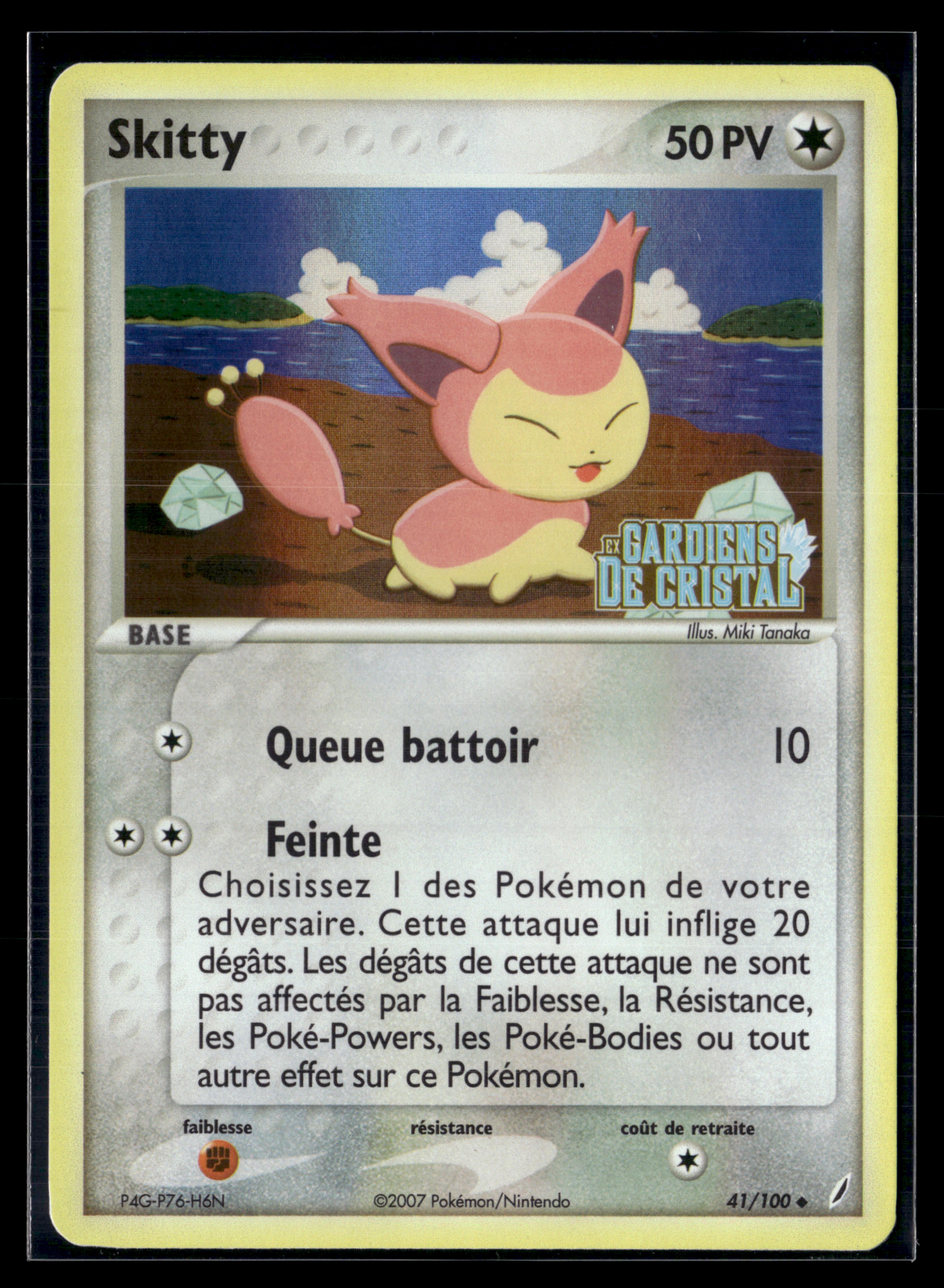 Skitty 41/100 Gardiens de cristal - EXC+
