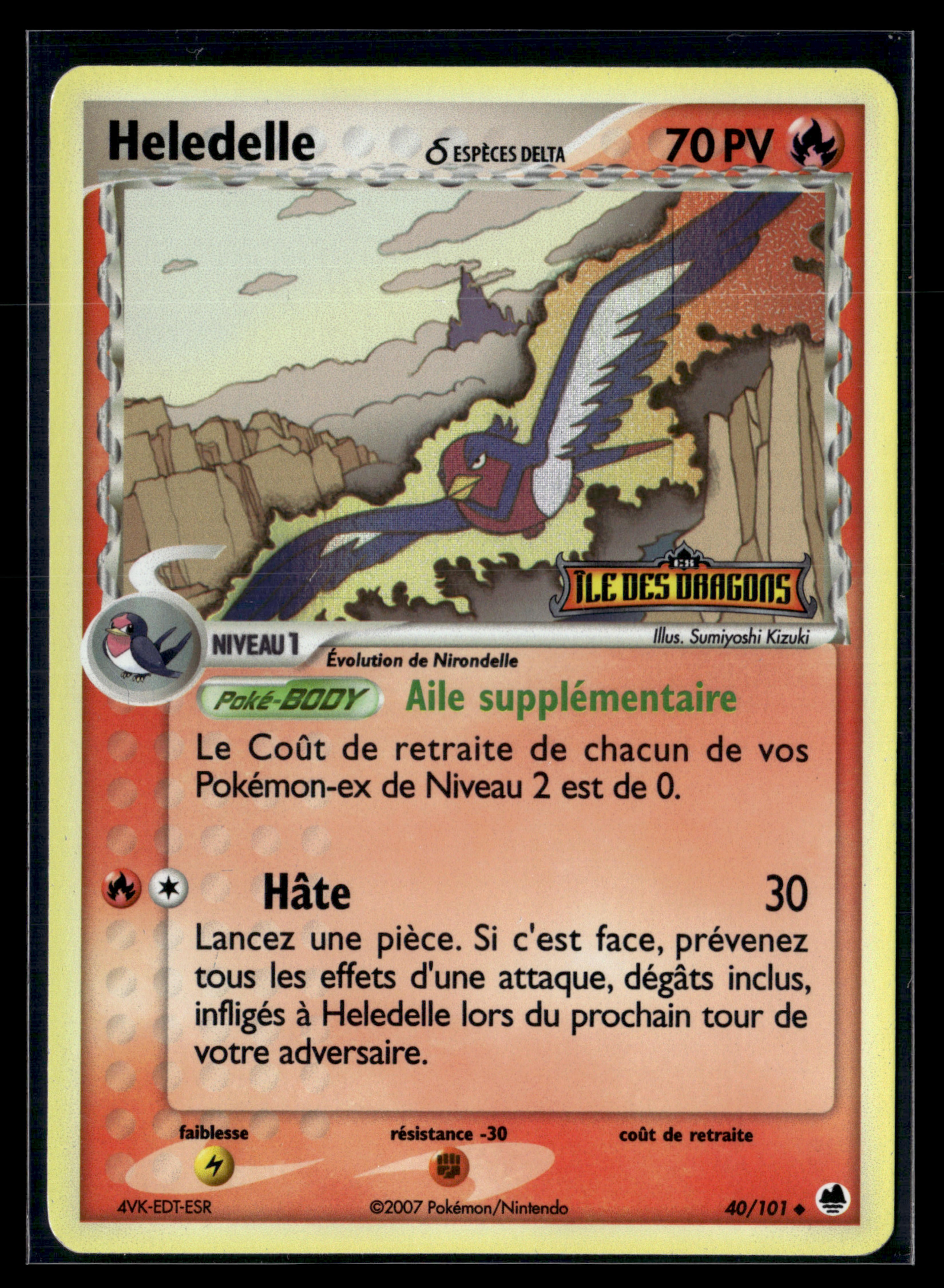 Heledelle 40/101 Ile des dragons - EXC+