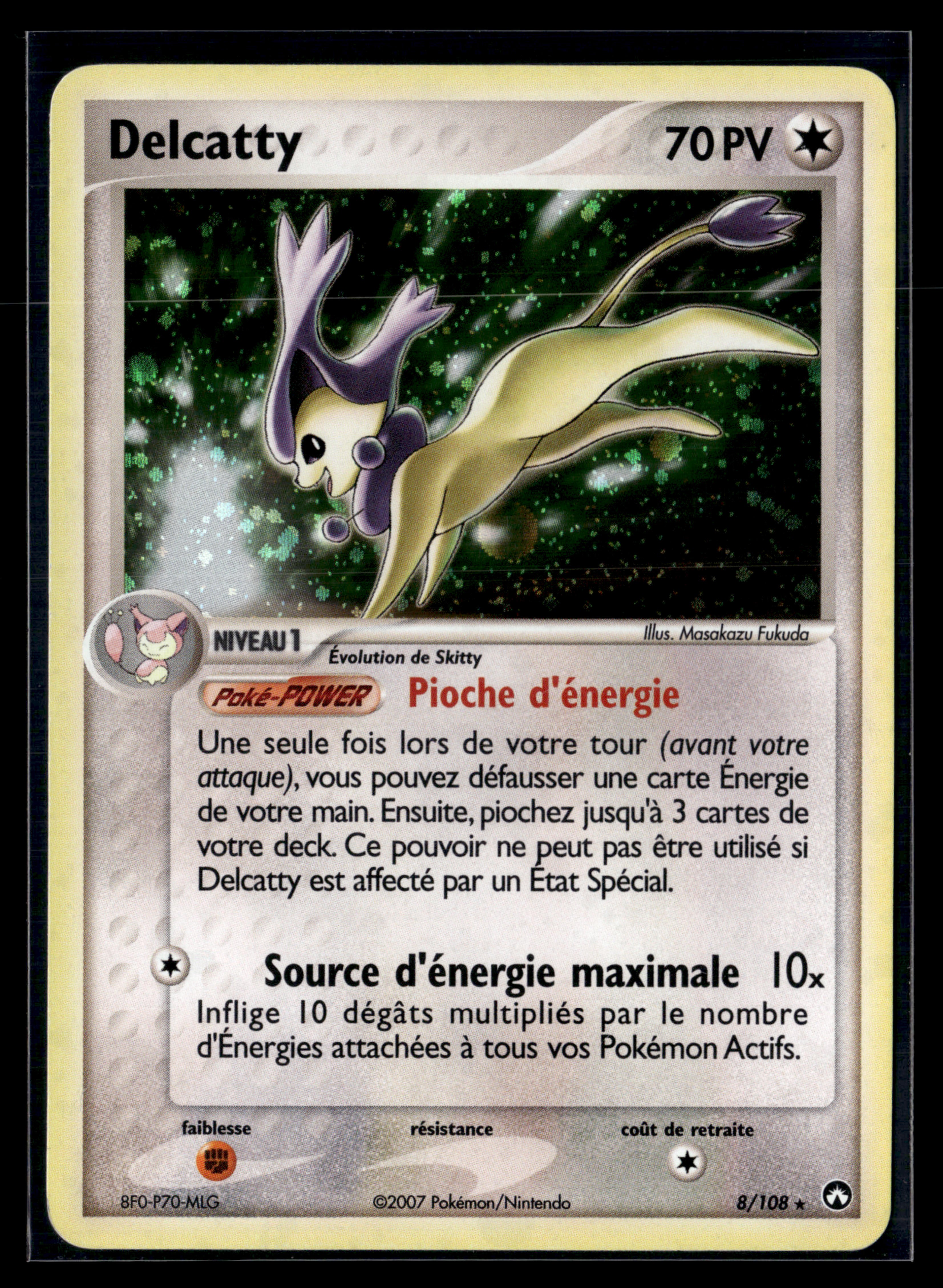 Delcatty 8/108 - Gardiens du Pouvoir - EXC+