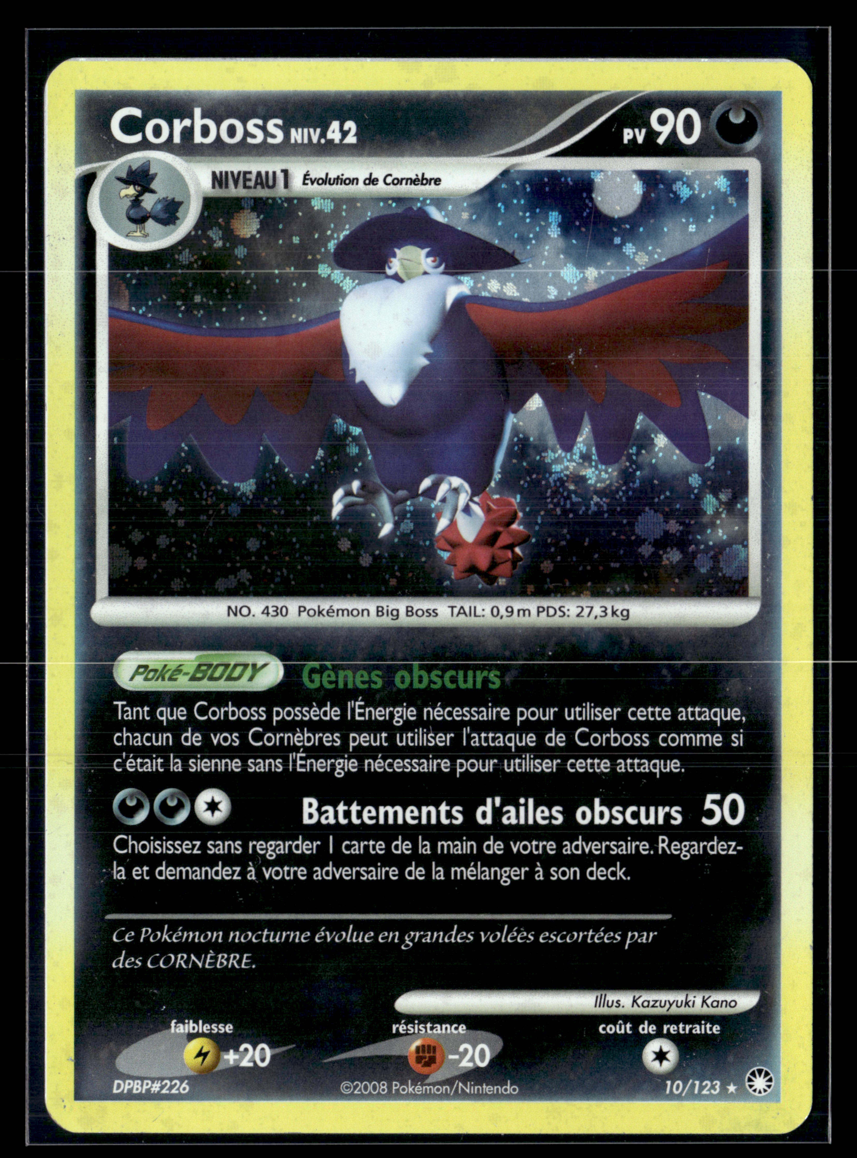 Corboss 10/123 - Trésors Mystérieux - EXC