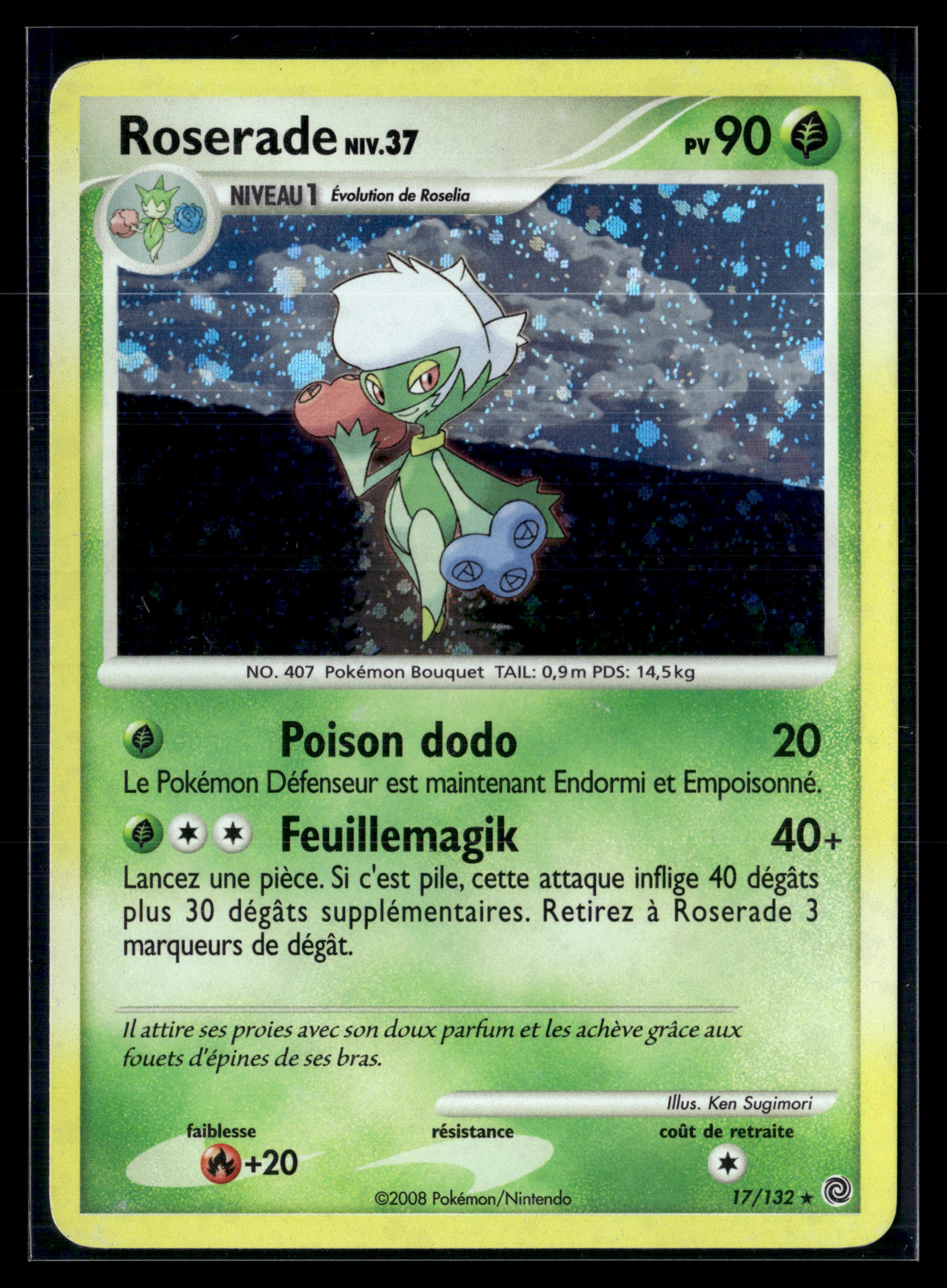 Roserade 17/132 - Merveilles secrètes - EXC
