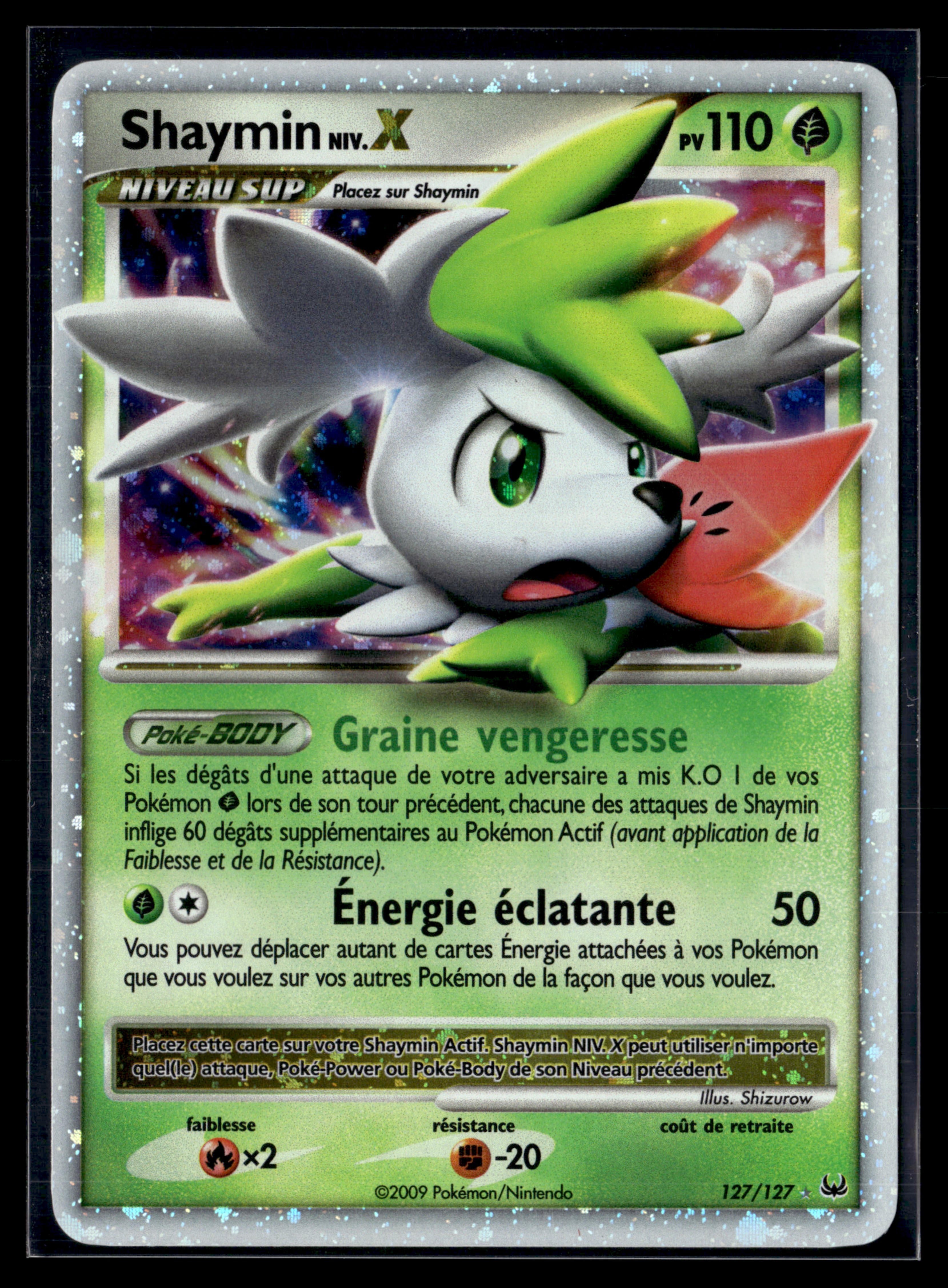 Shaymin Niv.X 127/127 Platine | NM