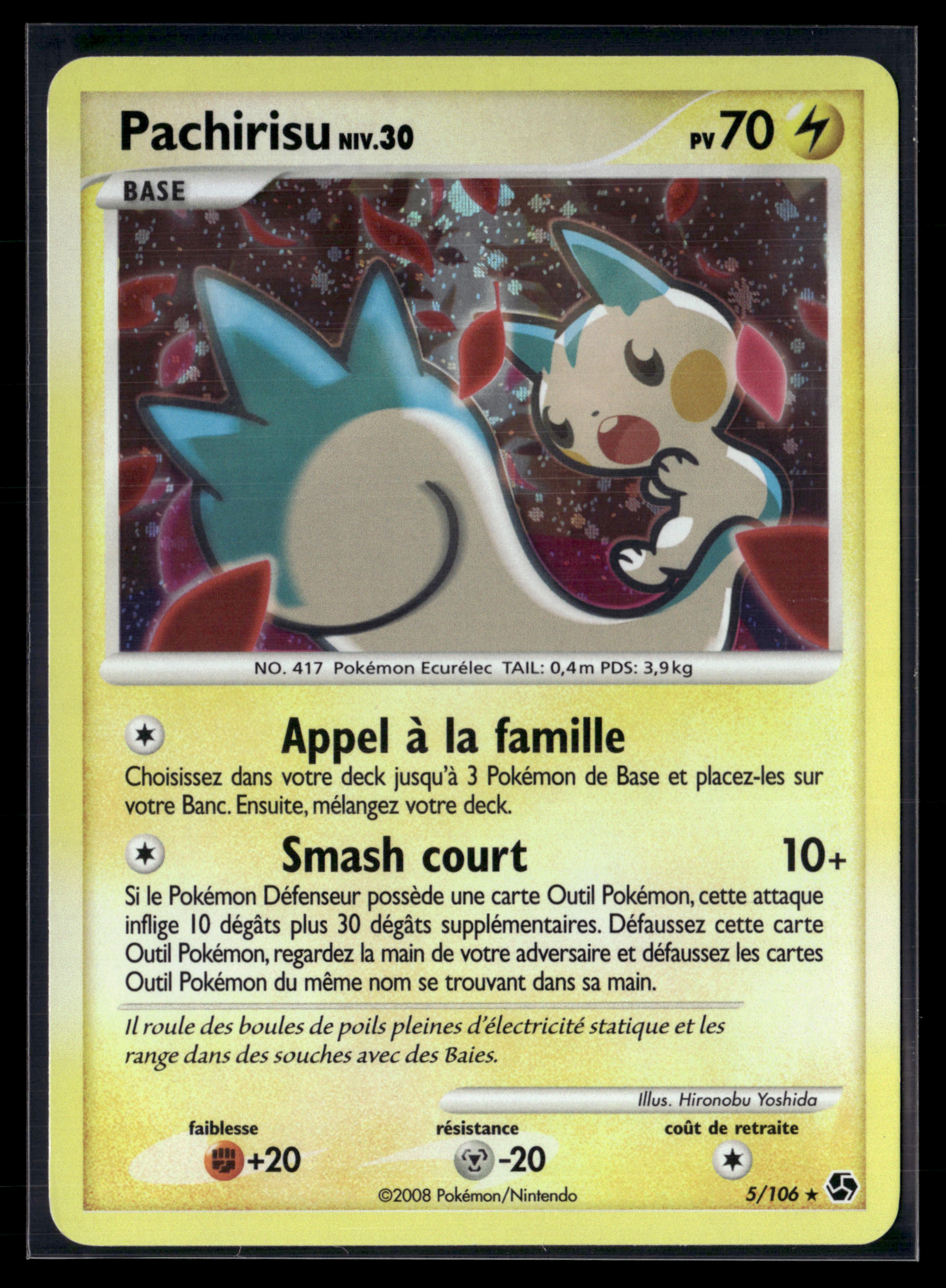 Pachirisu 5/106 Duels au sommet – EXC+ #2