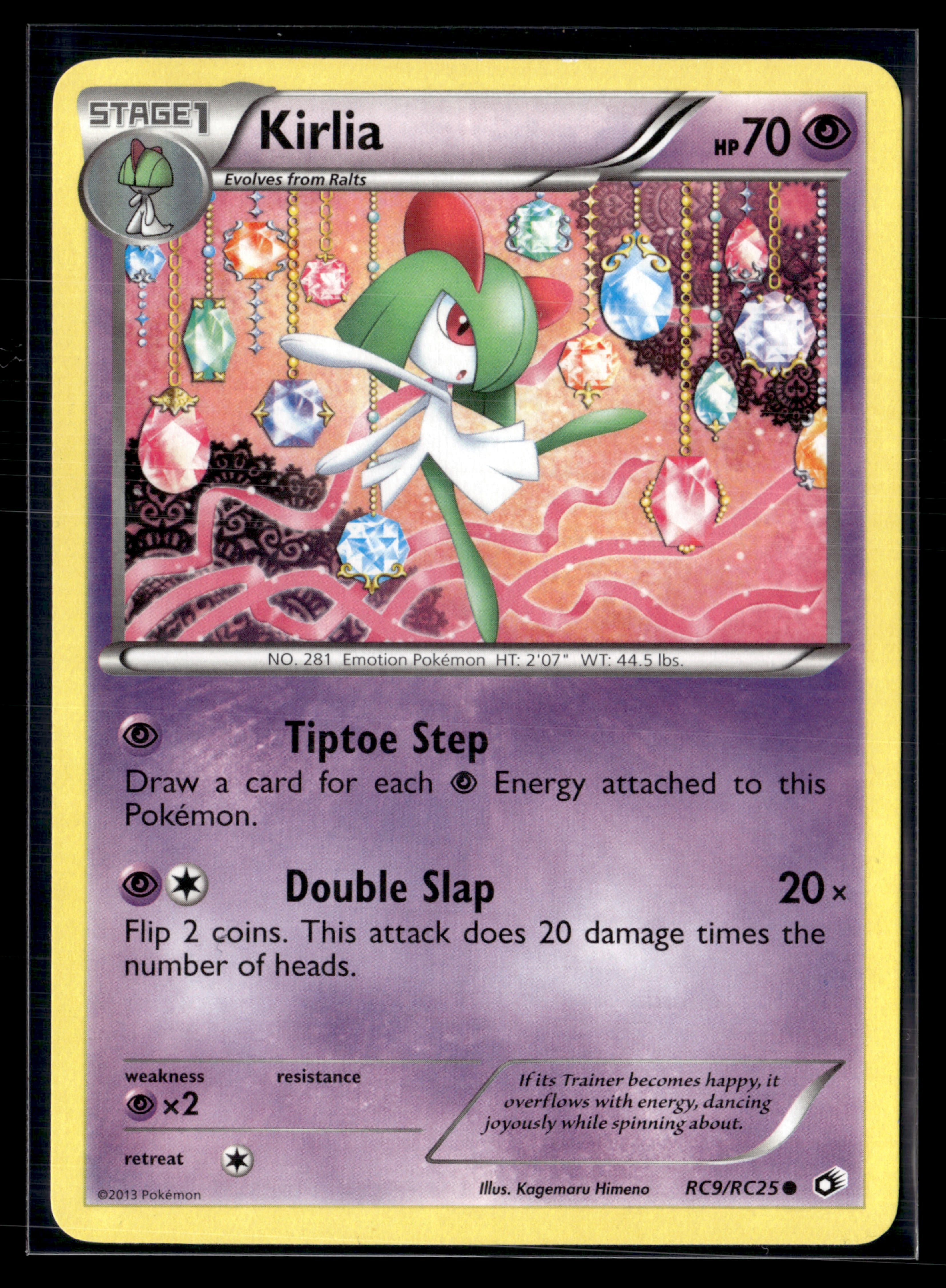Kirlia RC9/RC25 Legendary Treasures – NM