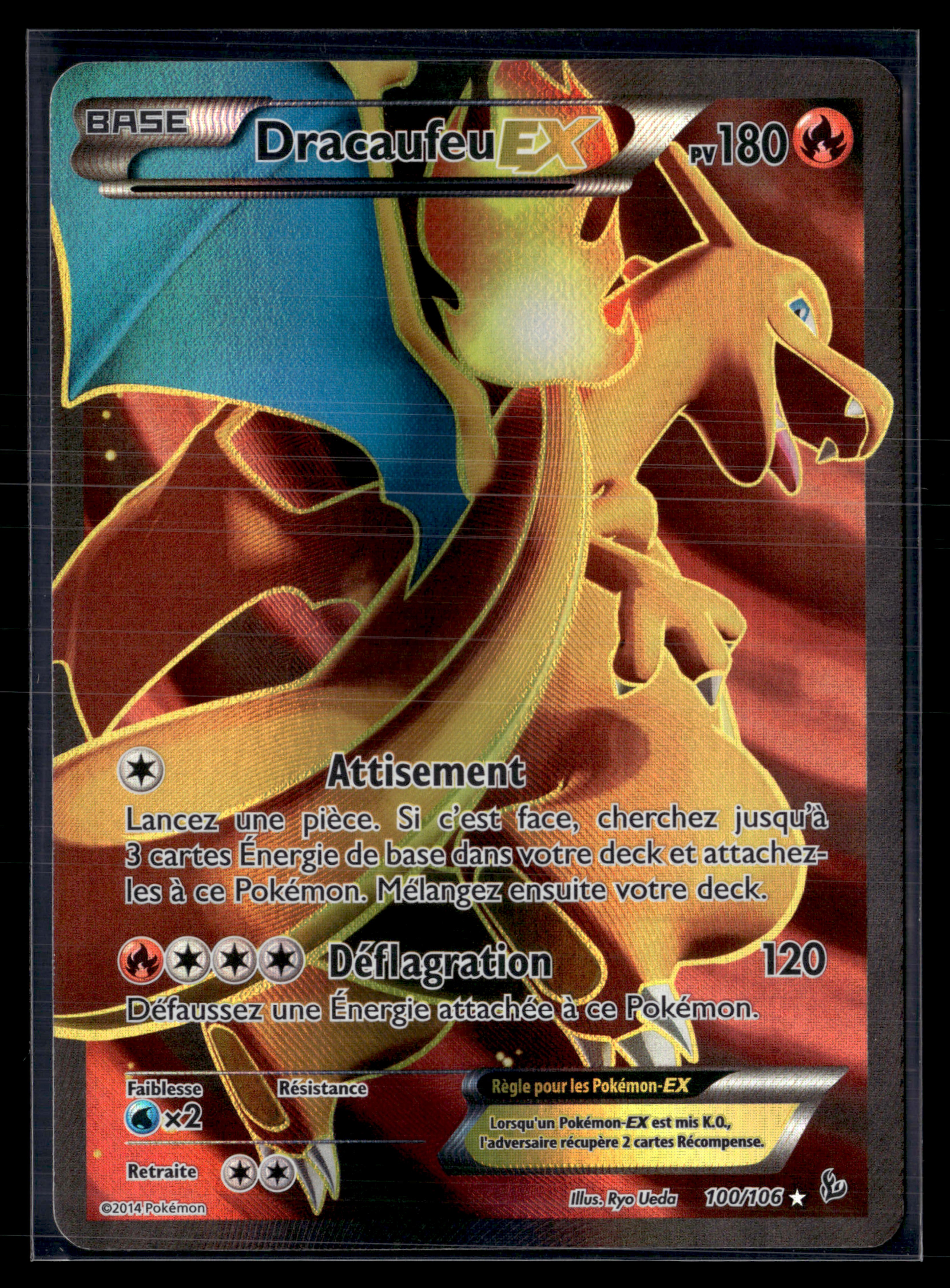 Dracaufeu 100/106 Etincelles – EXC