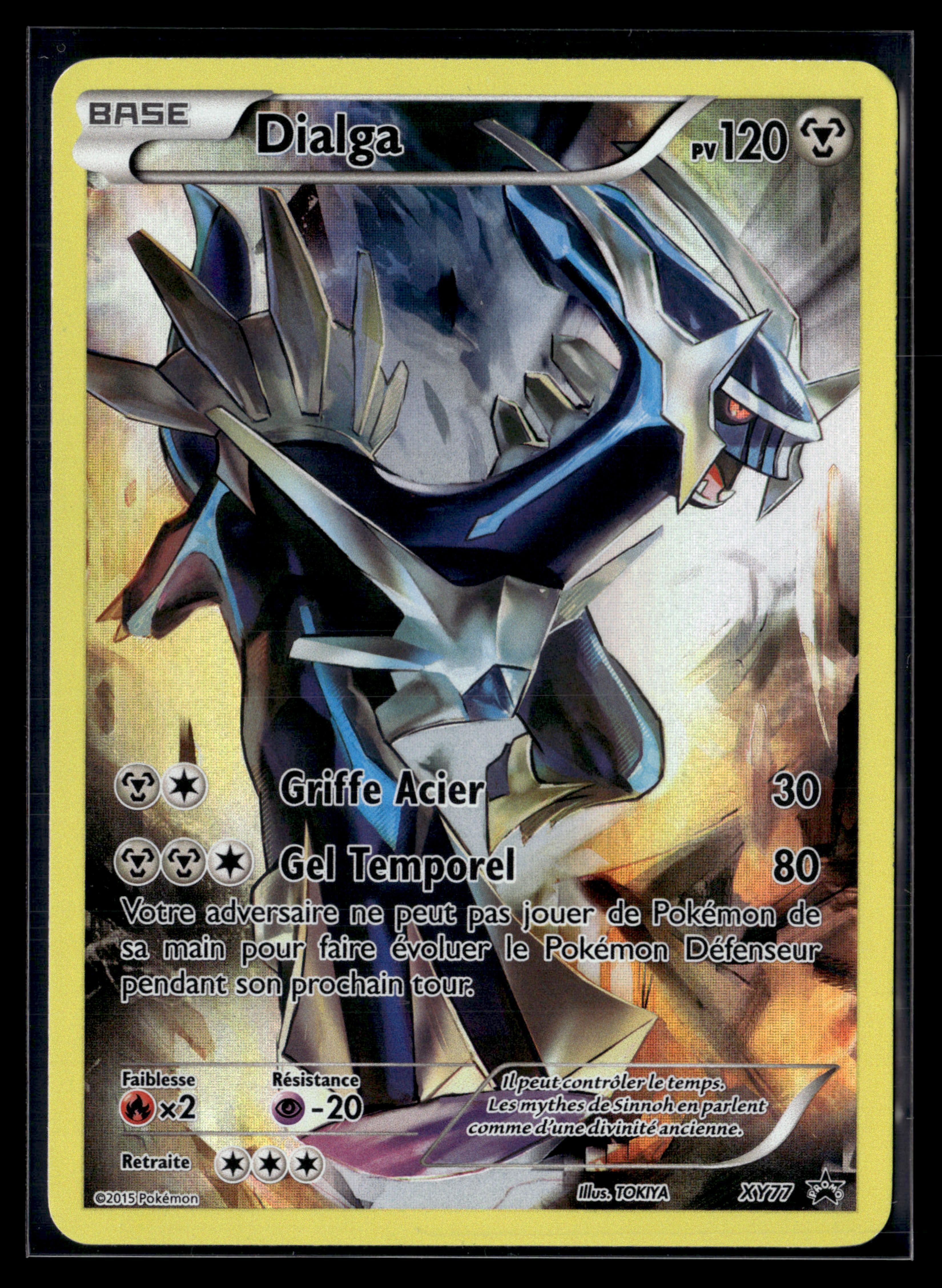 Dialga XY77 promo Black star – Exc+
