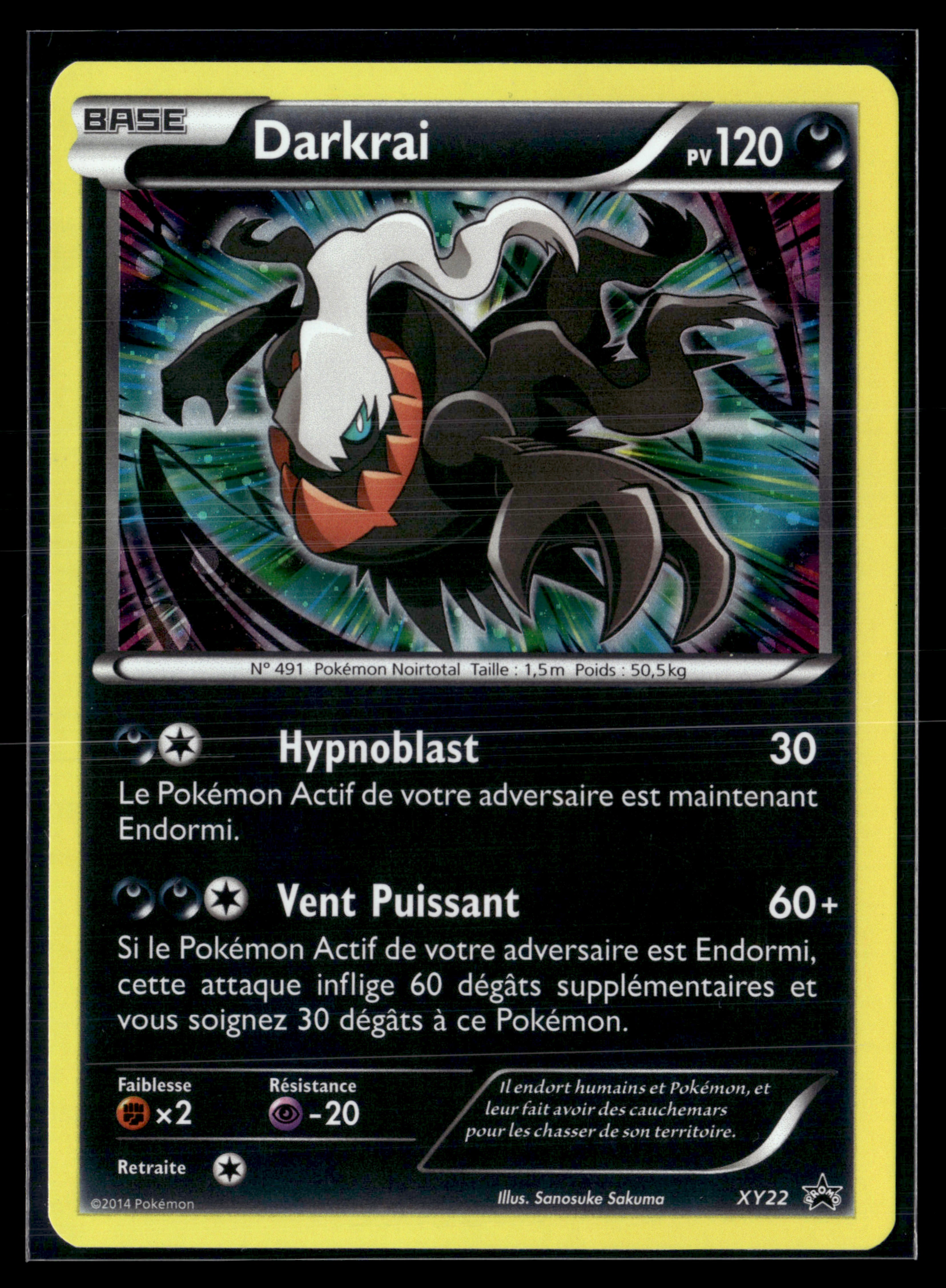 Darkrai XY22 - Promo XY - NM