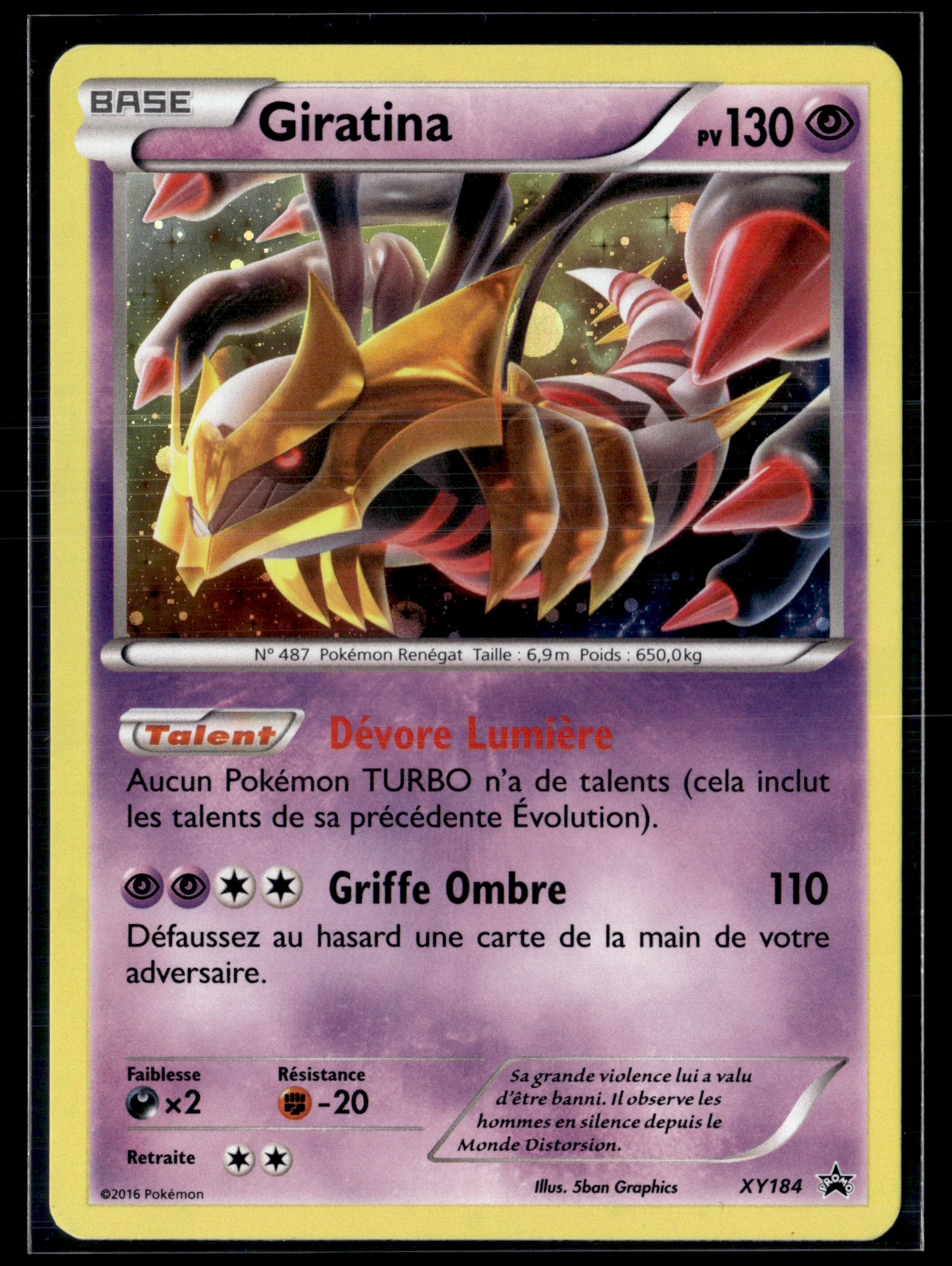 Giratina XY184 – EXC+