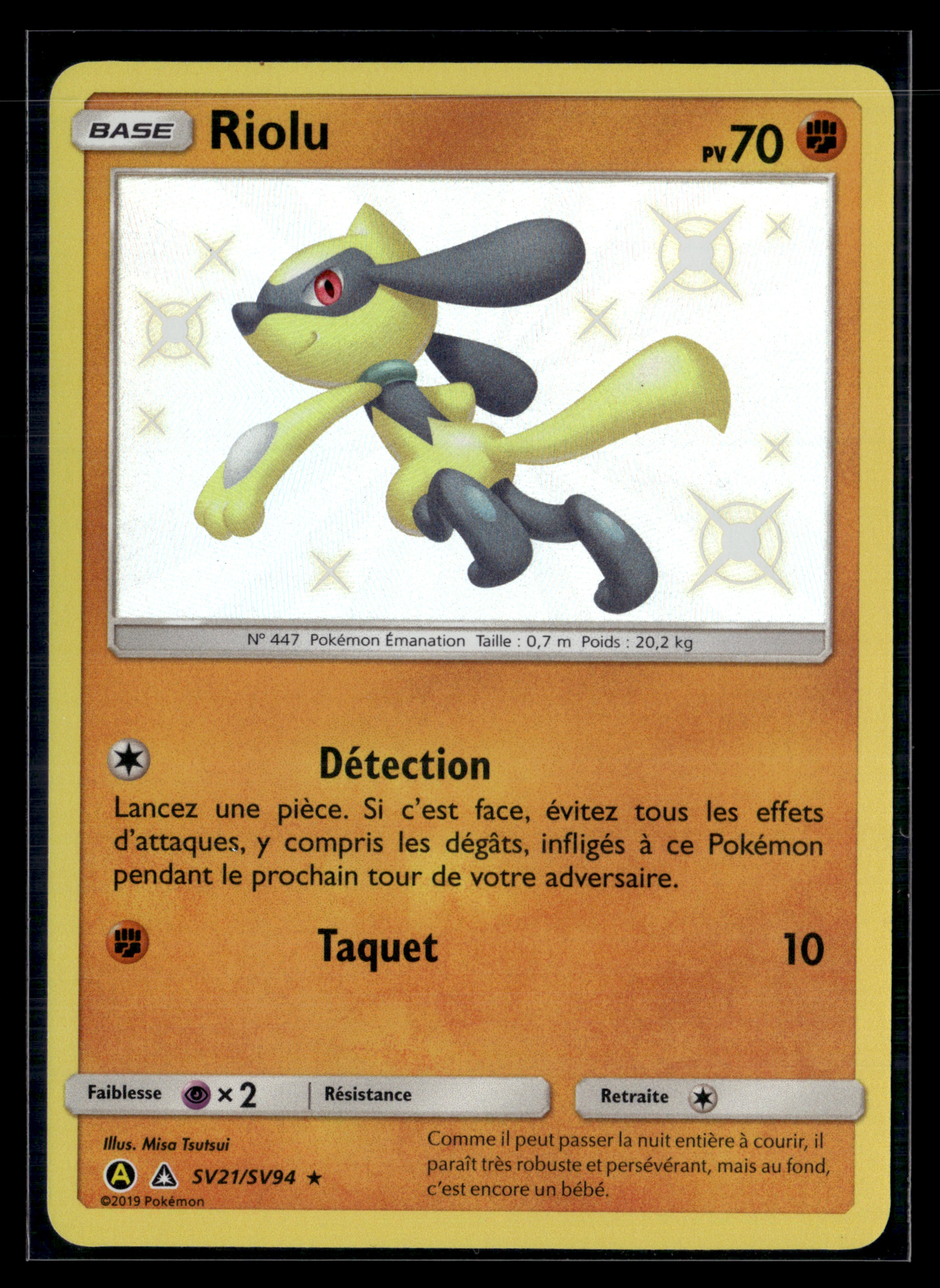 Riolu sv21/sv94 - Destinées Occultes- NM
