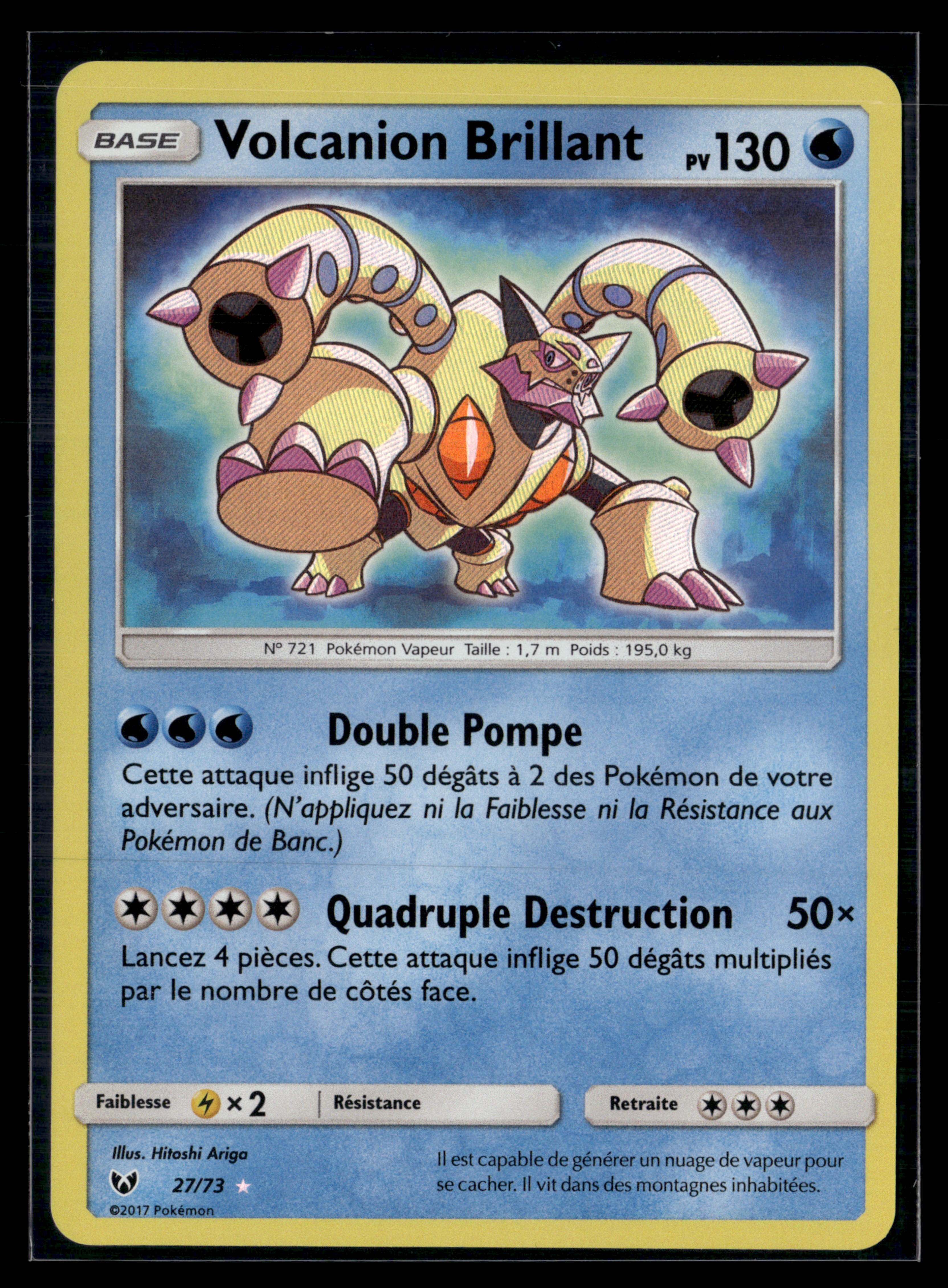 Volcanion brillant 27/73 Légendes brillantes – NM