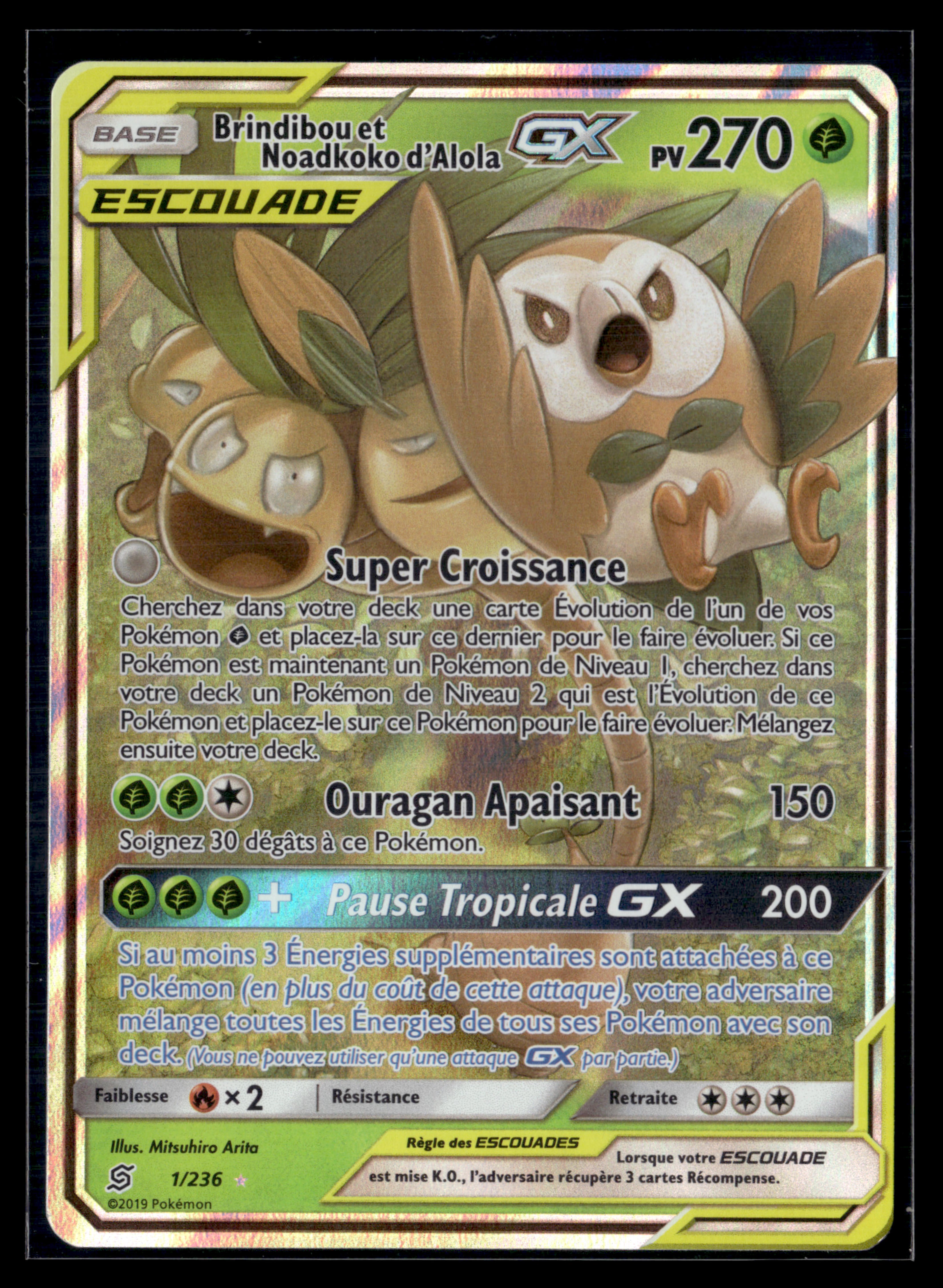 Brindibou et Noadkoko GX 1/236 - Harmonie des Esprits - NM