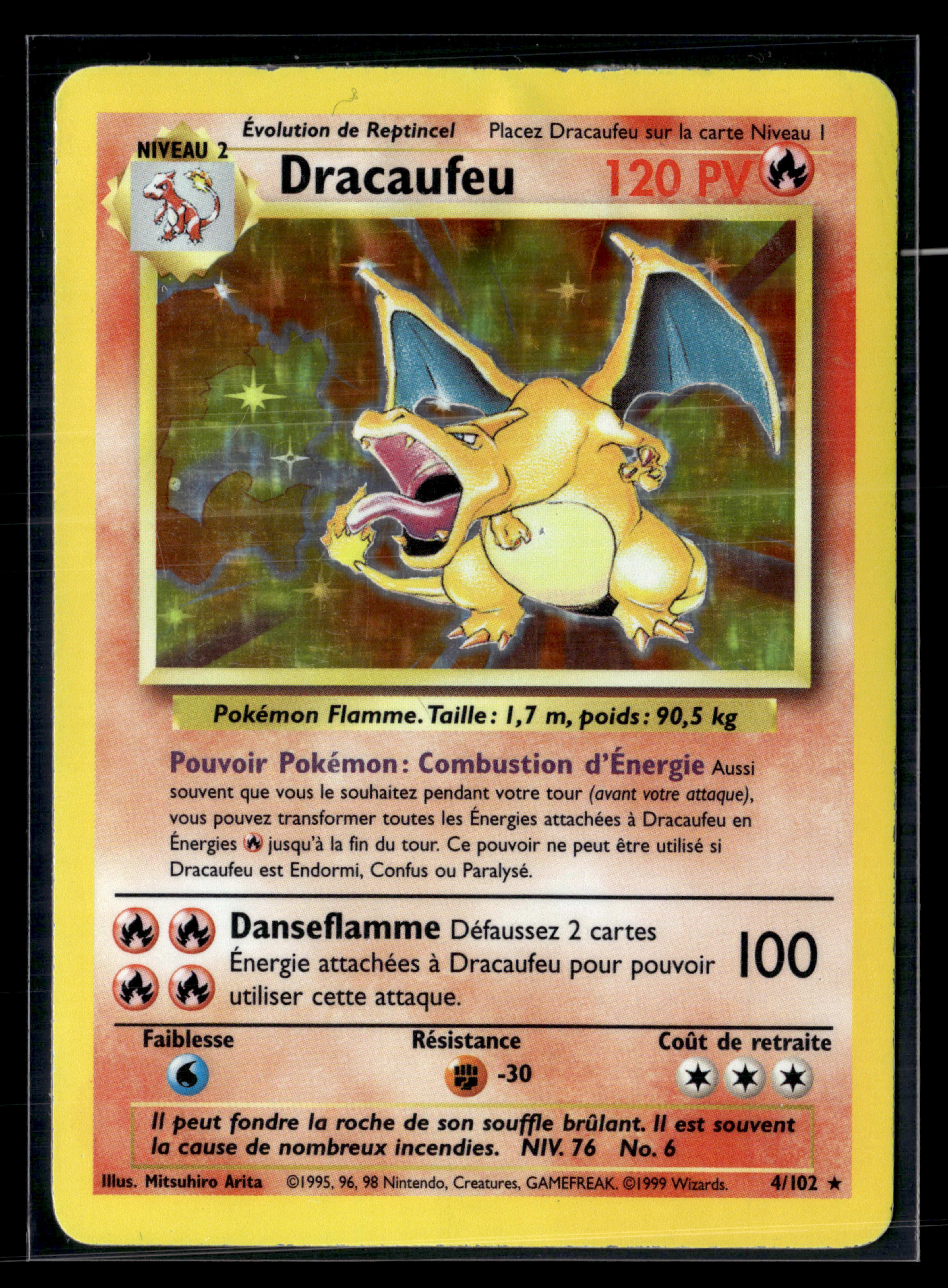 Dracaufeu 4/102 - Set de Base - TBE