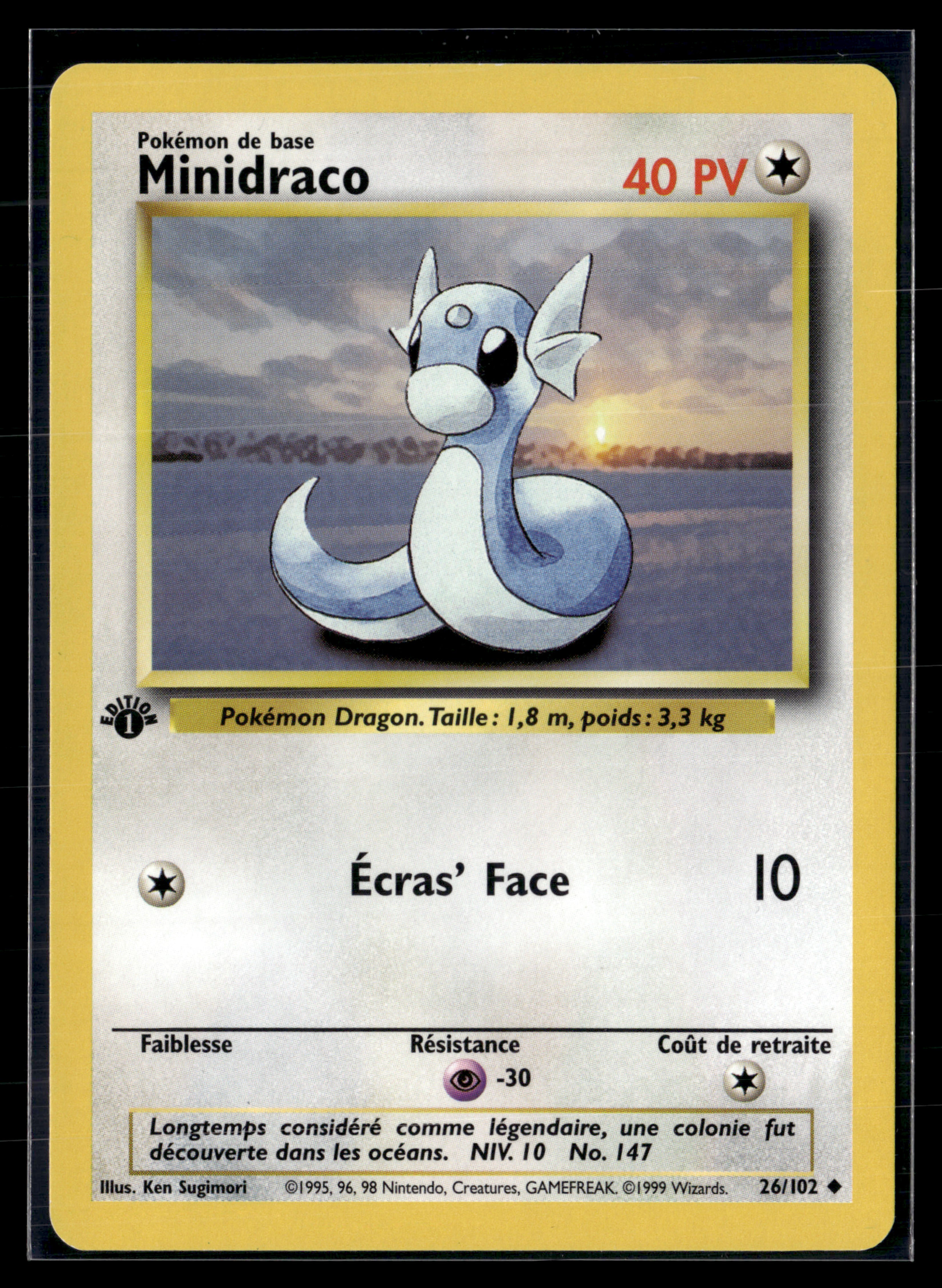 Minidraco 26/102 Set de base ED1 – NM