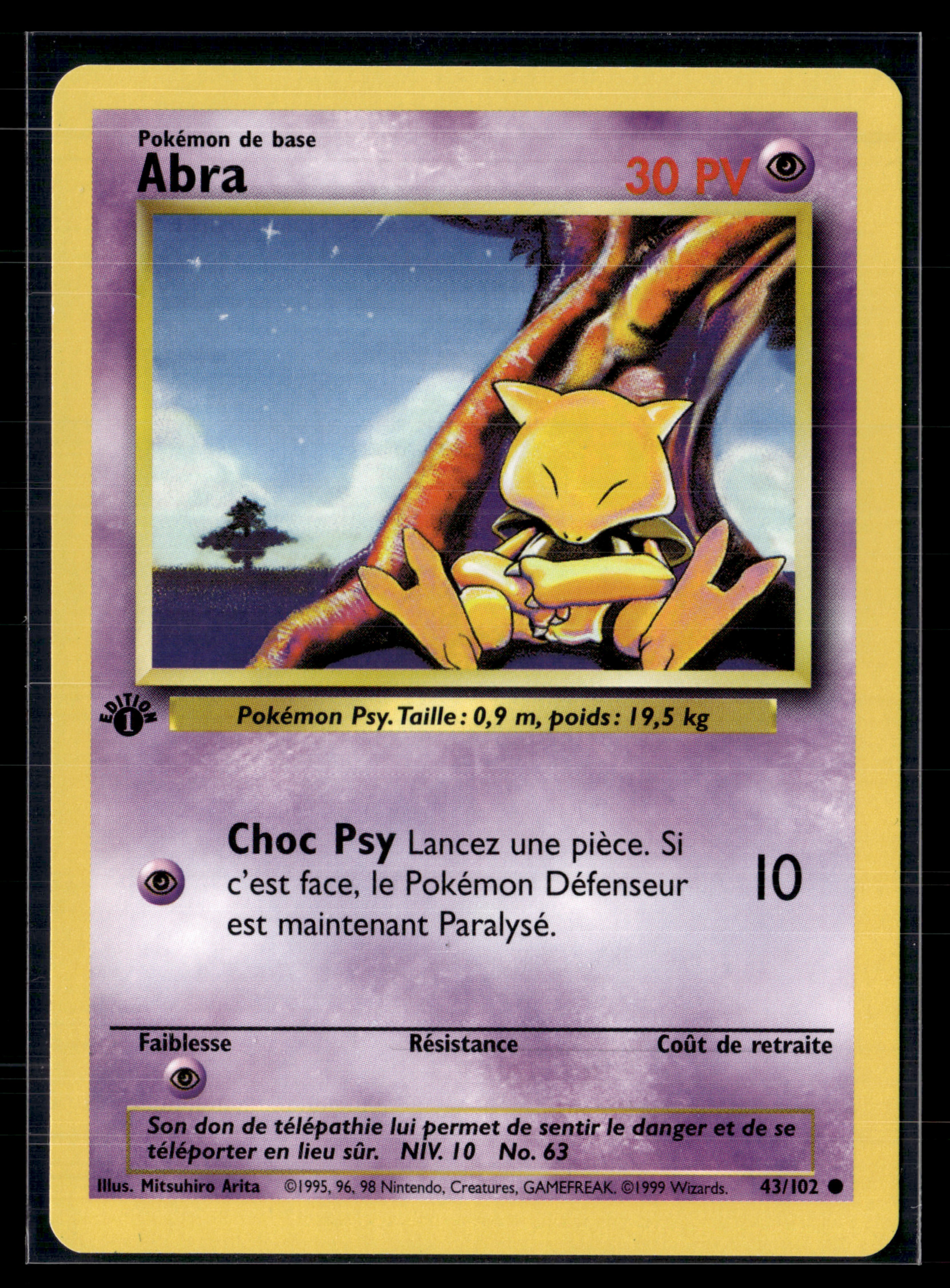 Abra 43/102 Set de base ED1 – NM