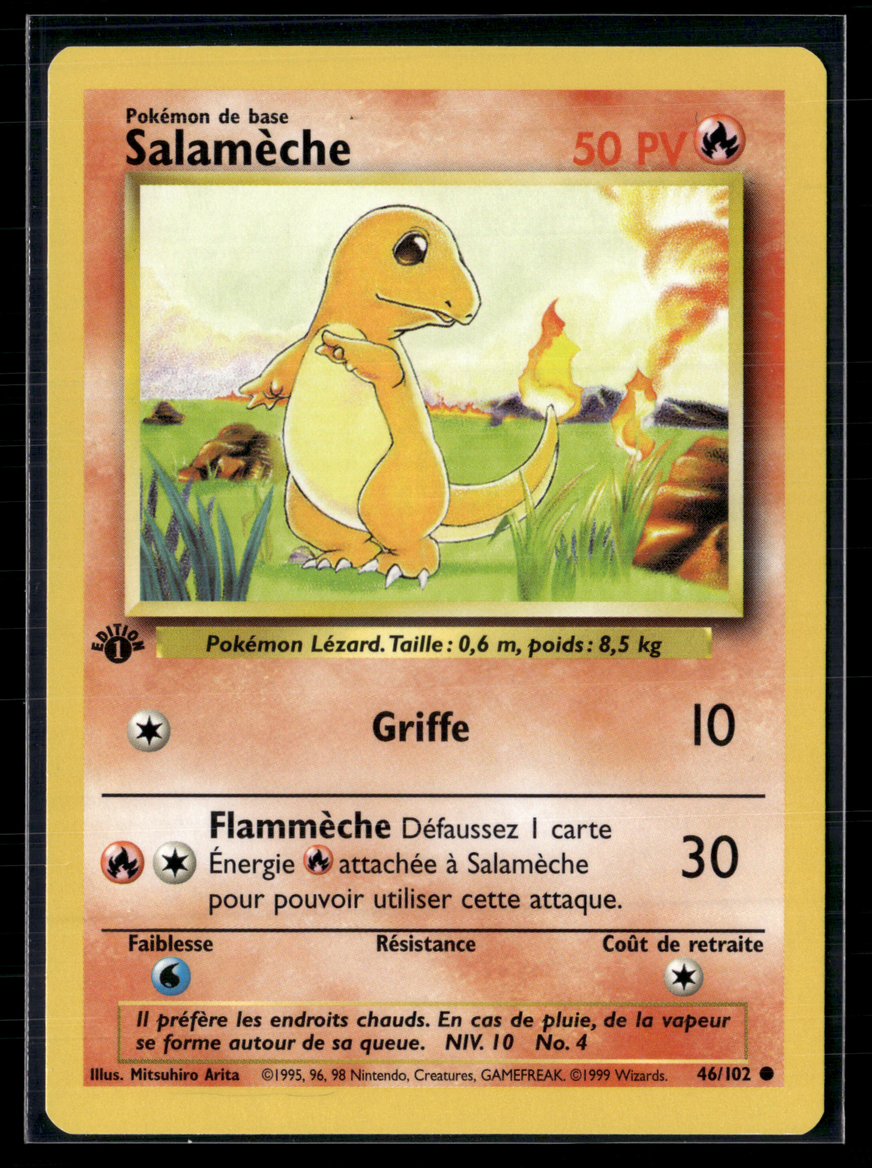 Salamèche 46/102 Set de base ED1 – NM