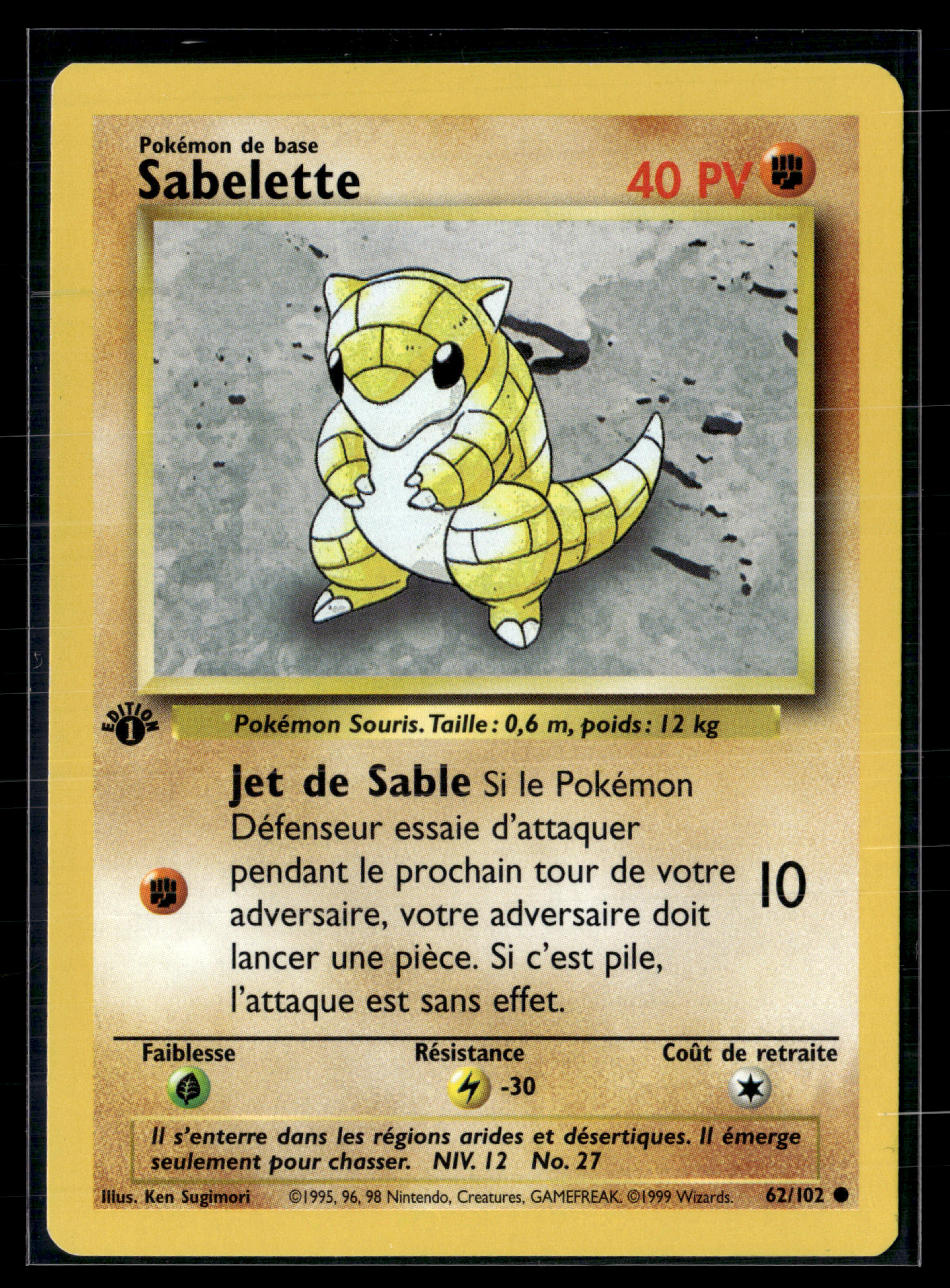 Sabelette 62/102 Set de base ED1 – NM