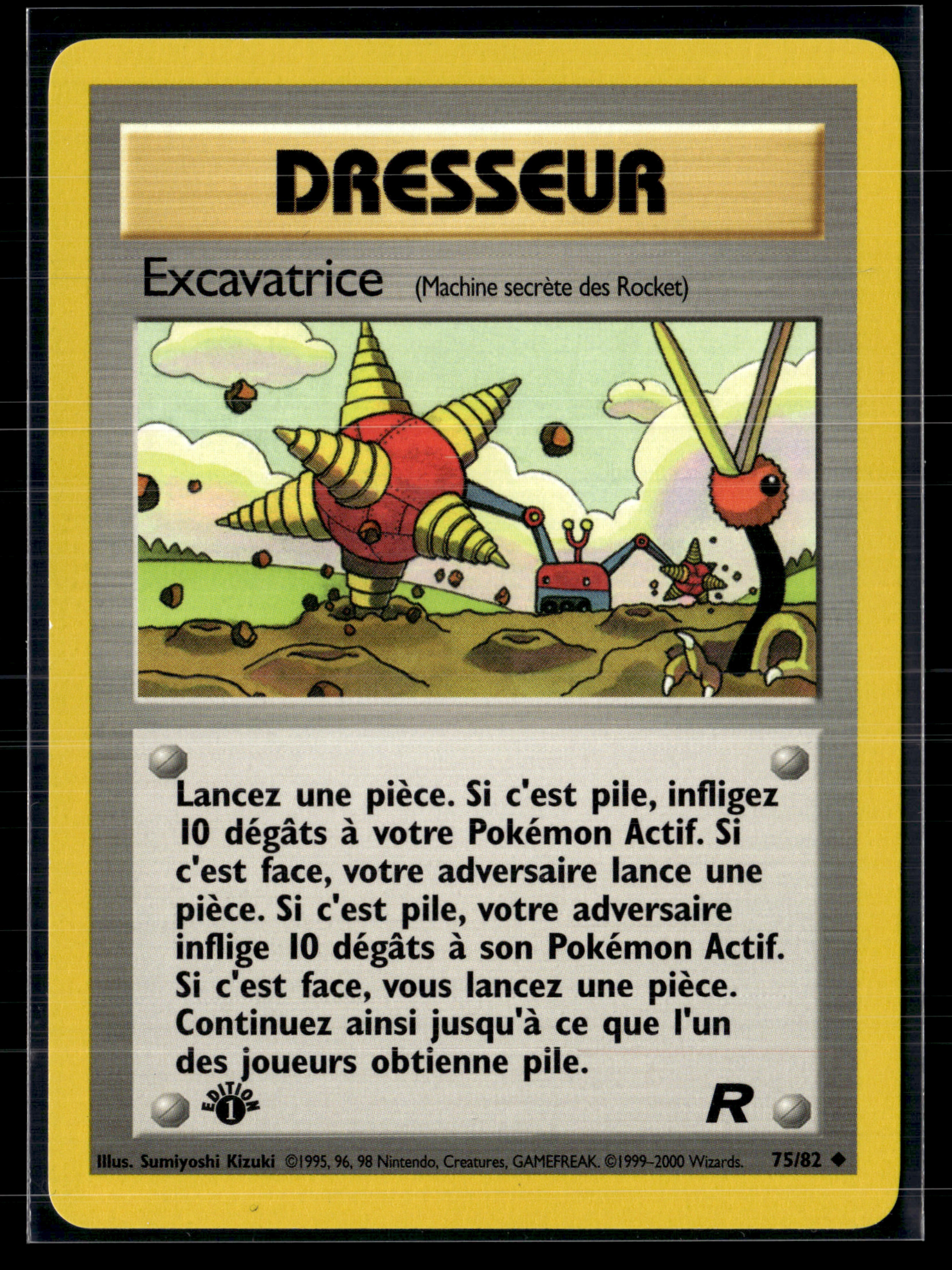 Excavatrice 75/82 ED1 Team Rocket | NM