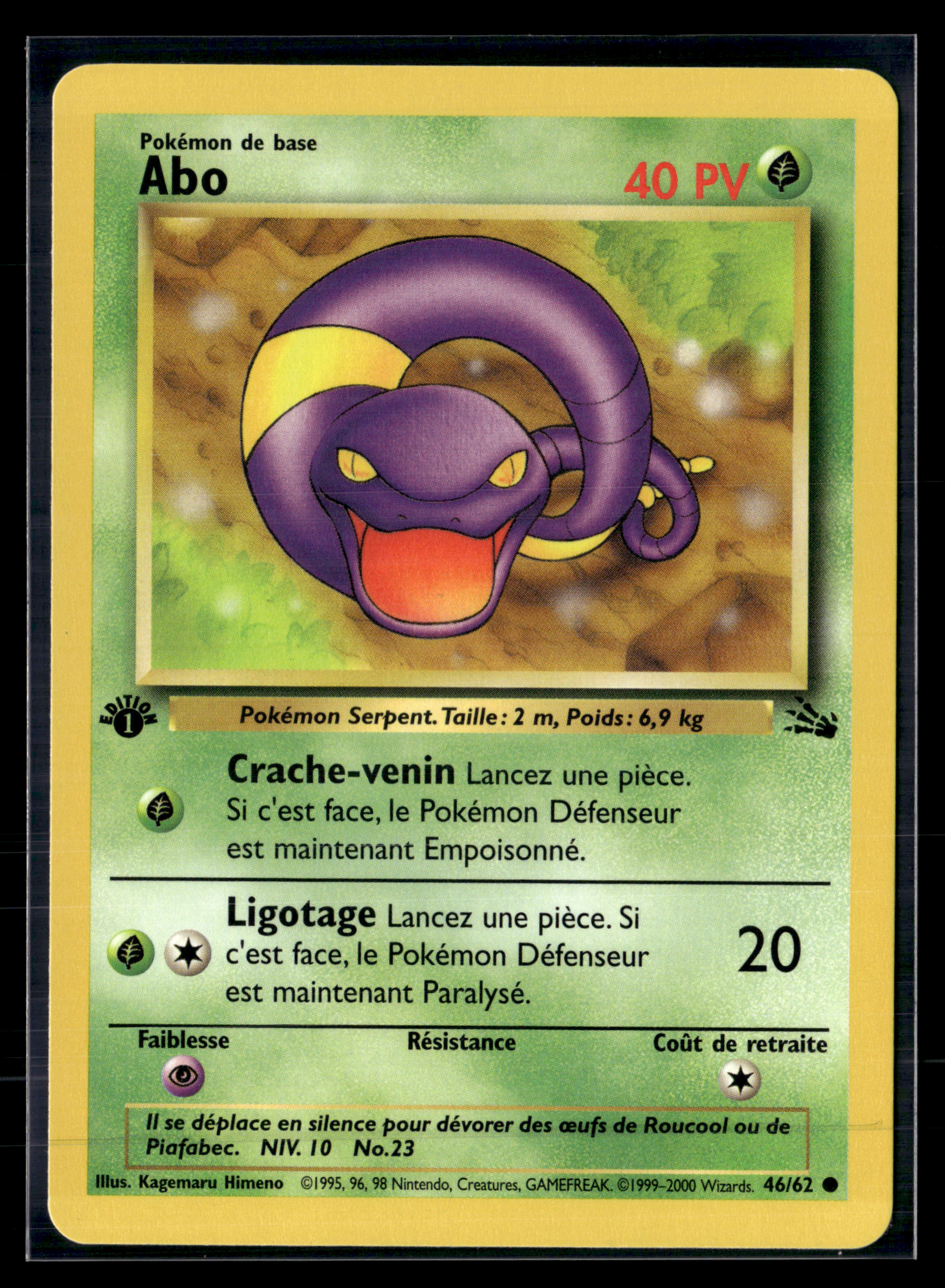 Abo 46/62 Fossile Ed1 – NM