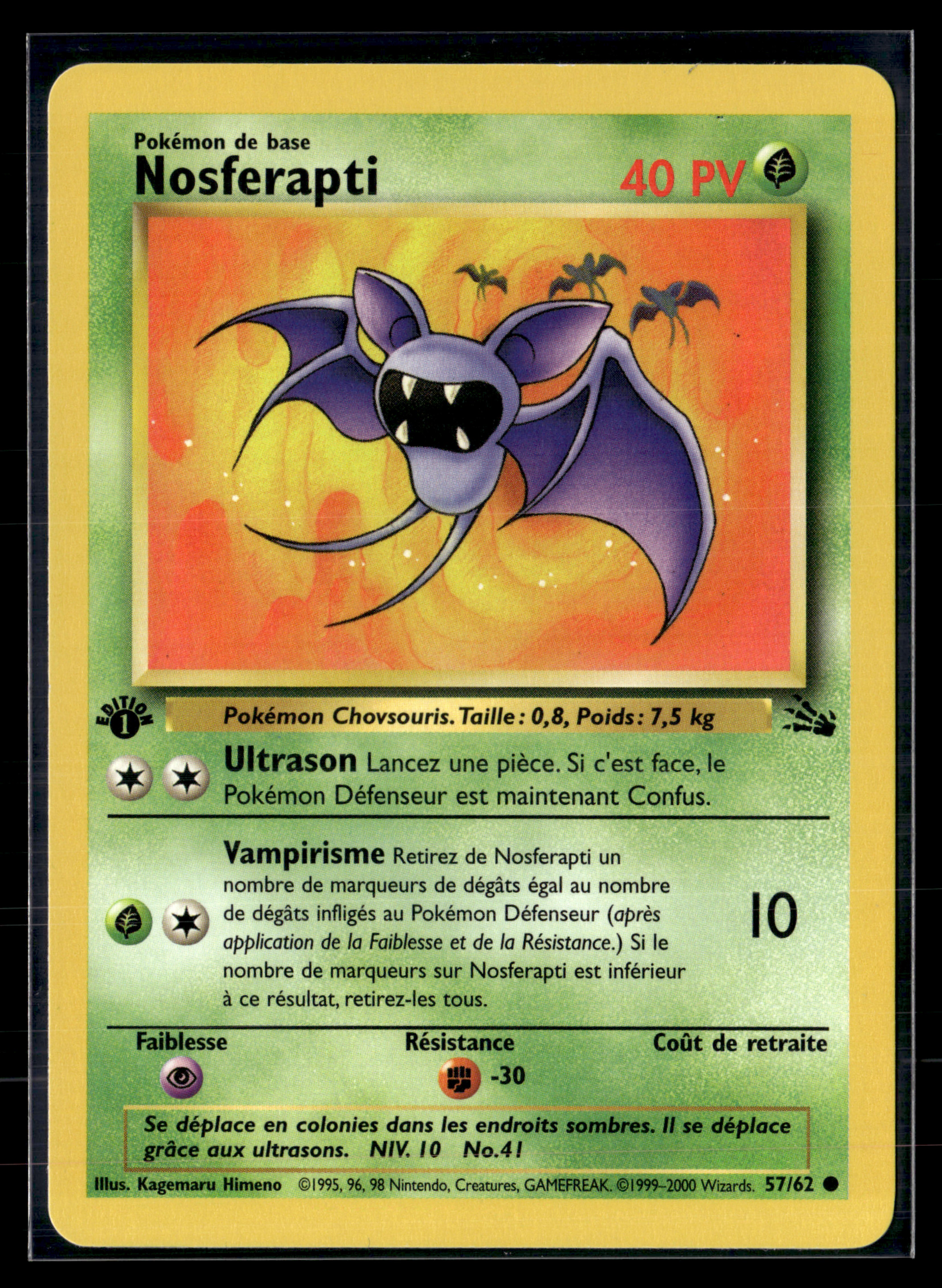 Nosferapti 57/62 Fossile Ed1 – NM