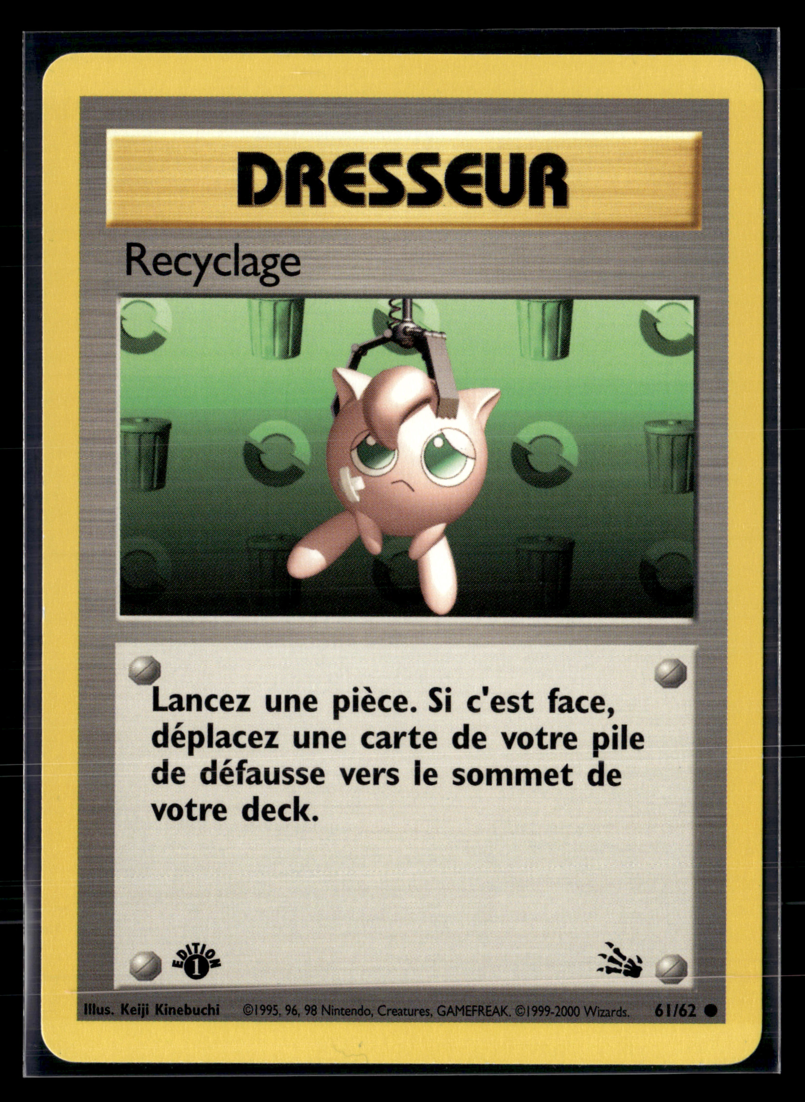 Recyclage 61/62 Fossile Ed1 – NM