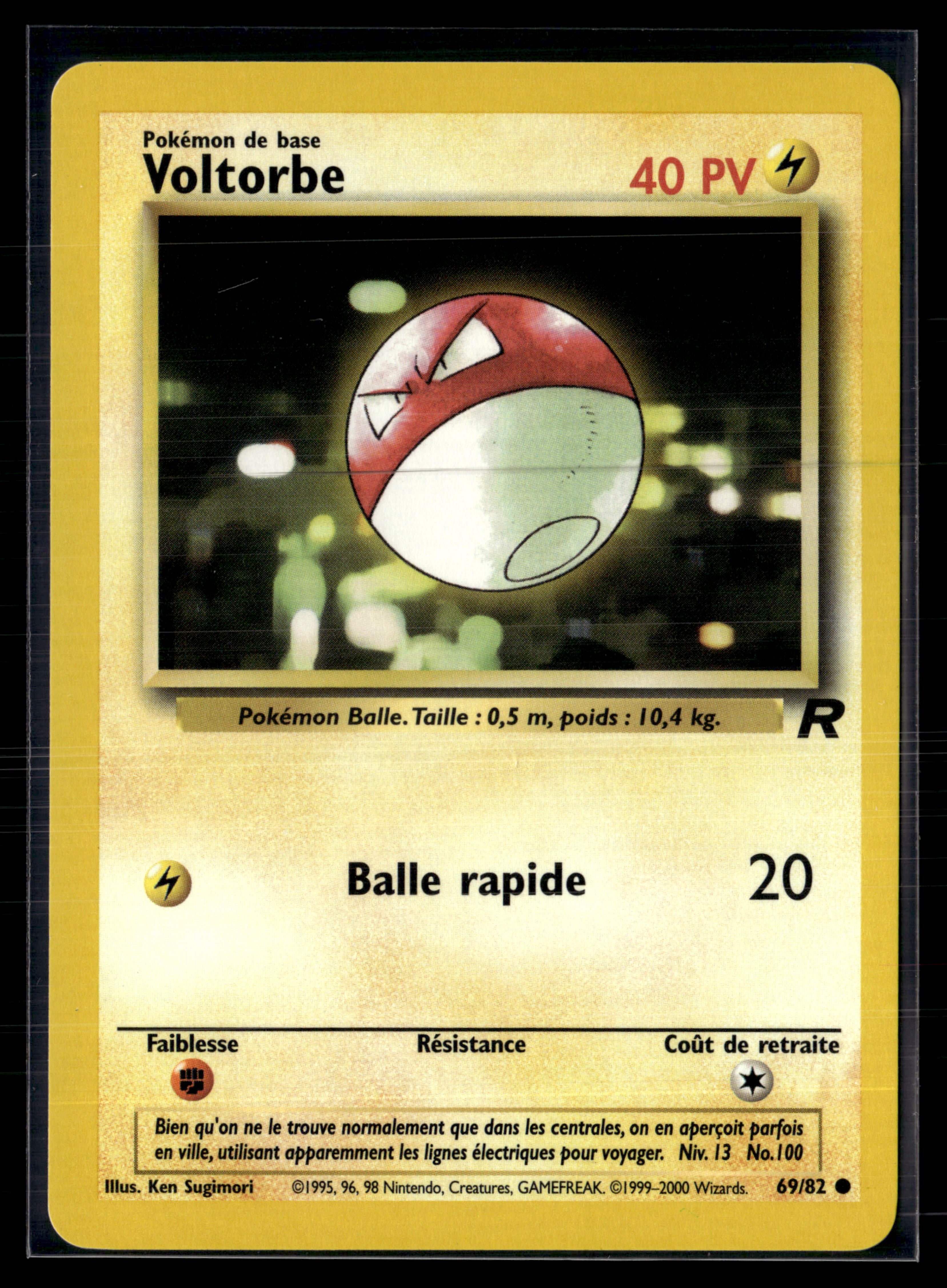Voltorbe 69/82 - Team Rocket - NM