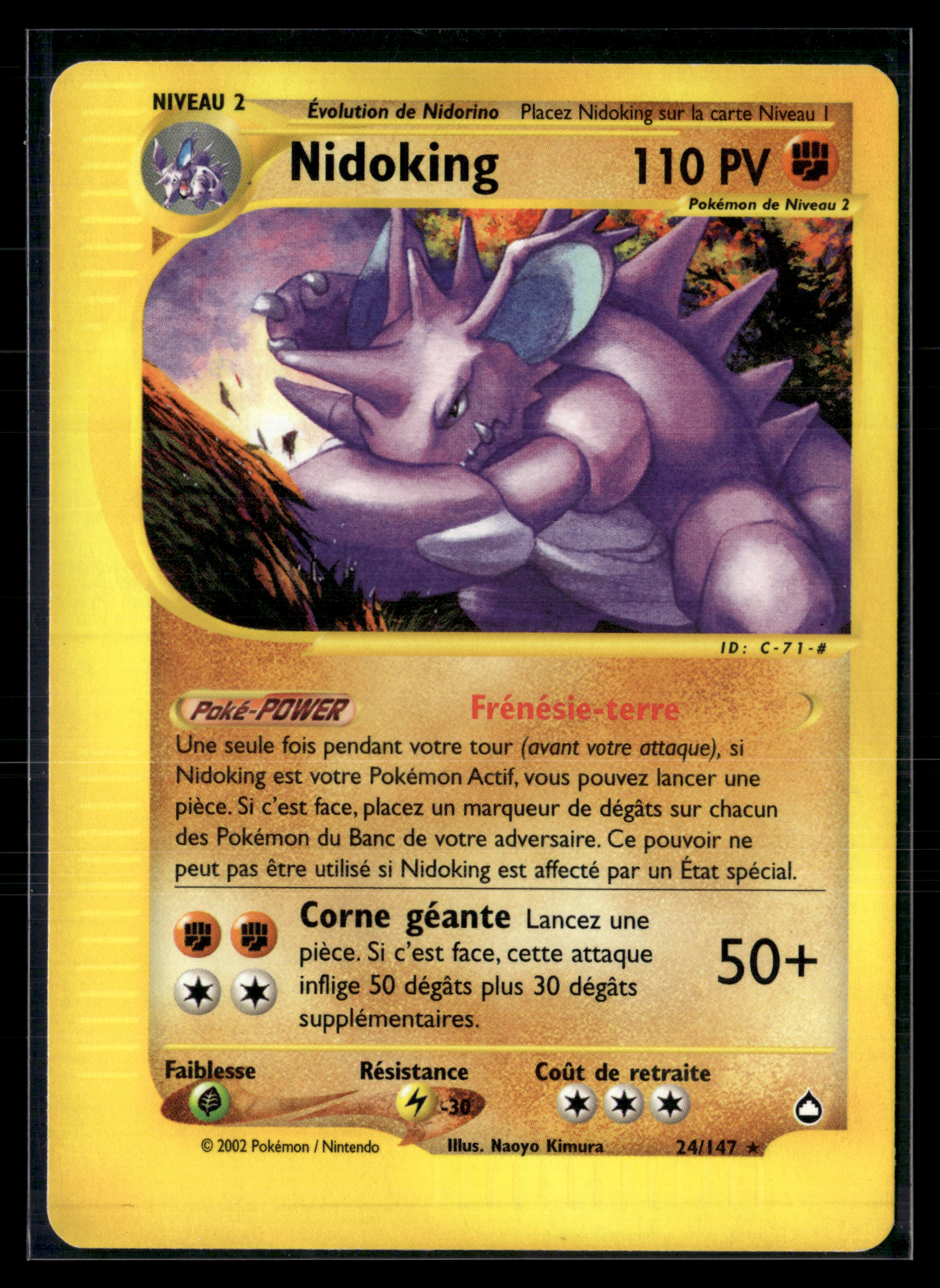 Nidoking 24/147 - Aquapolis - NM