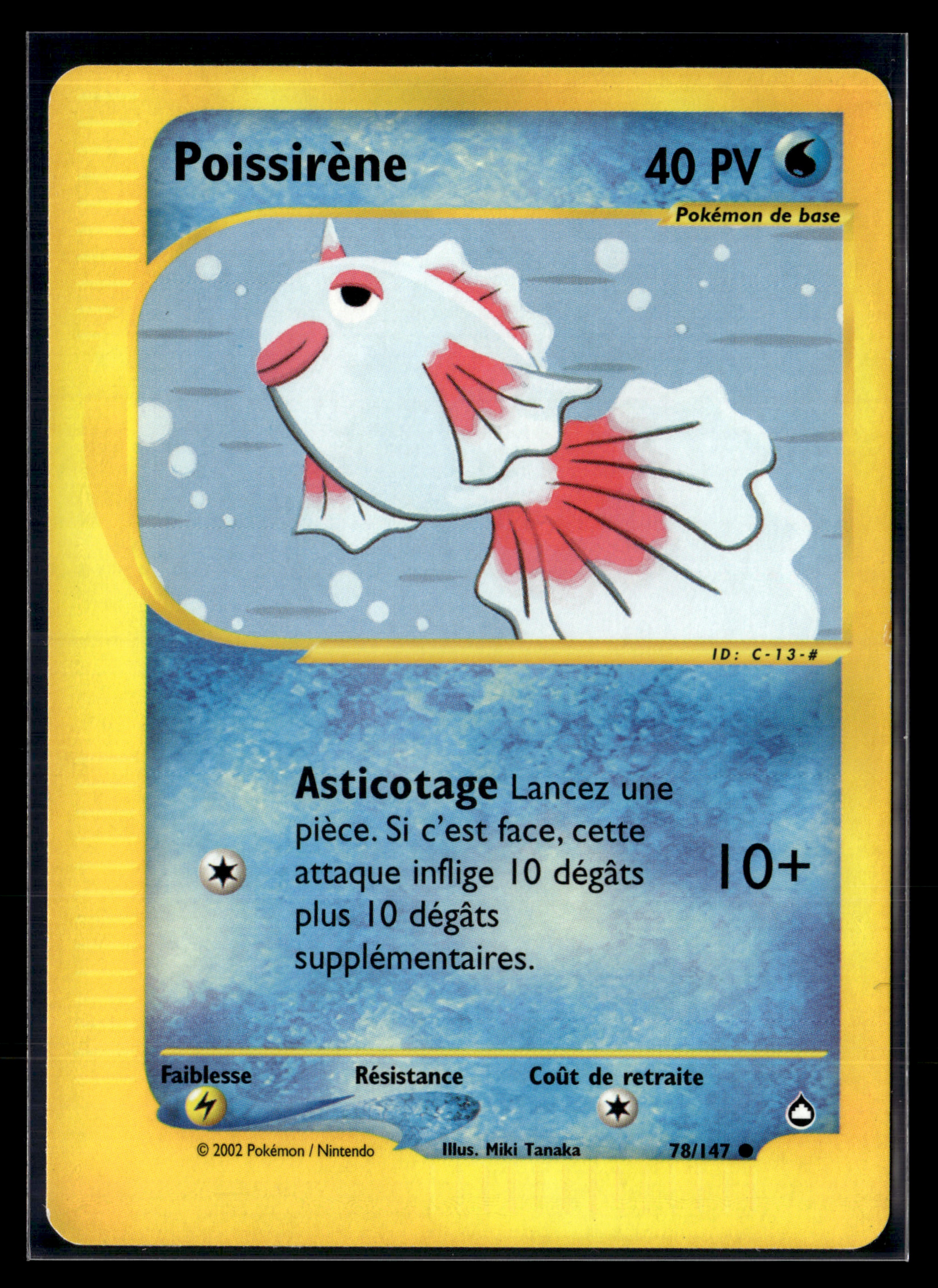 Poissirène 78/147 - Aquapolis - NM