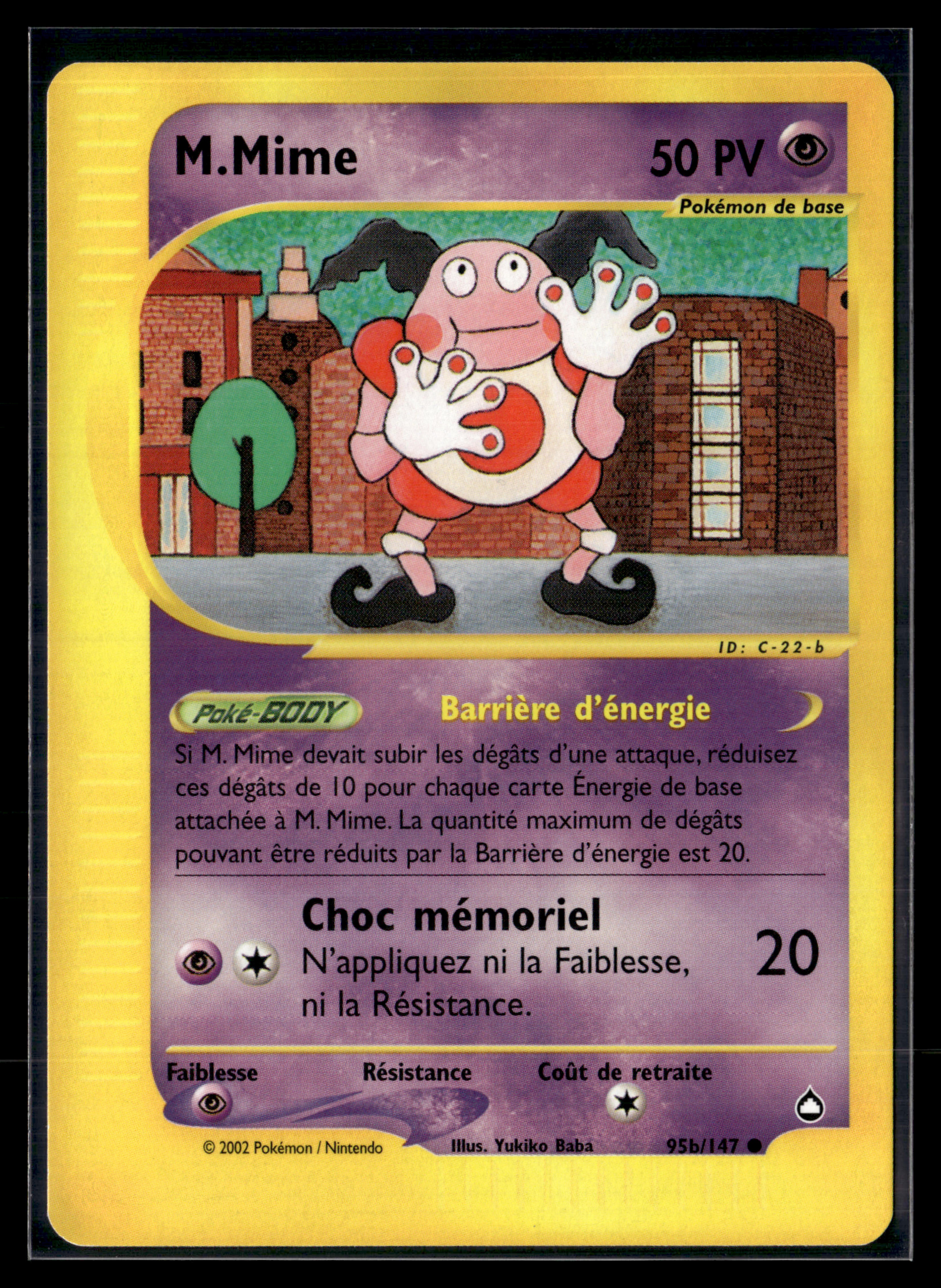 M. Mime 95b/147 - Aquapolis - NM