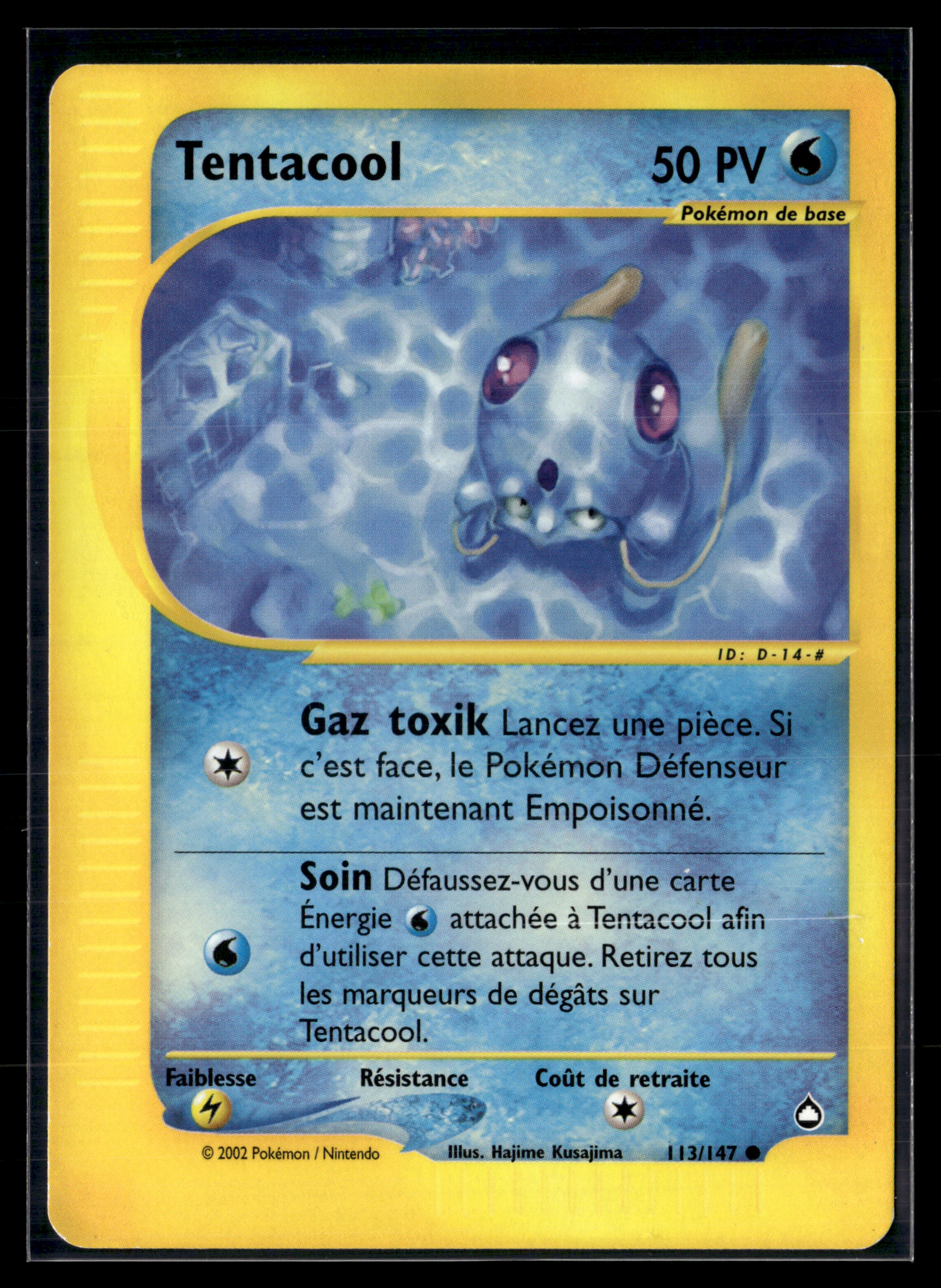 Tentacool 113/147 - Aquapolis - NM