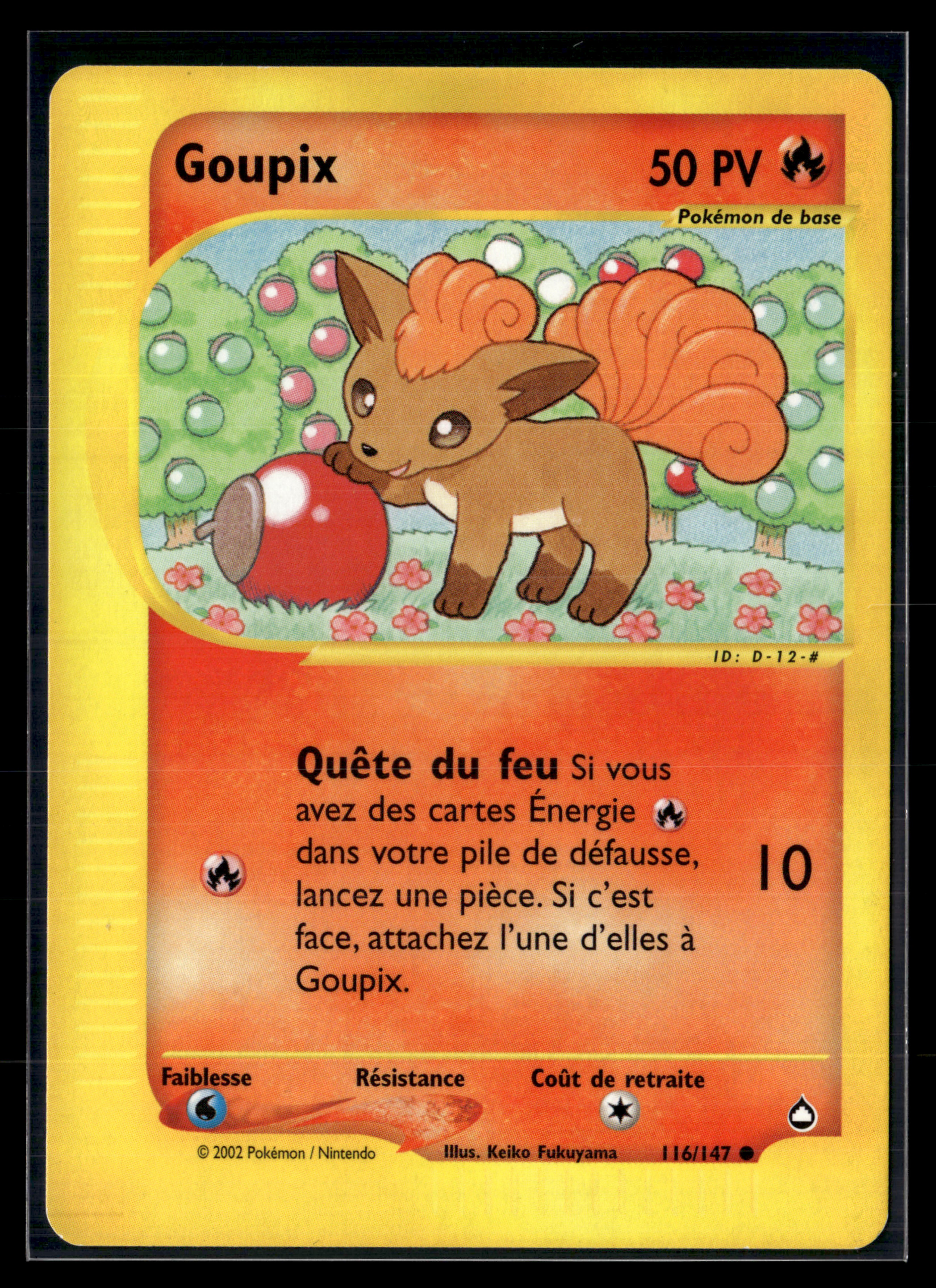 Goupix 116/147 - Aquapolis - NM