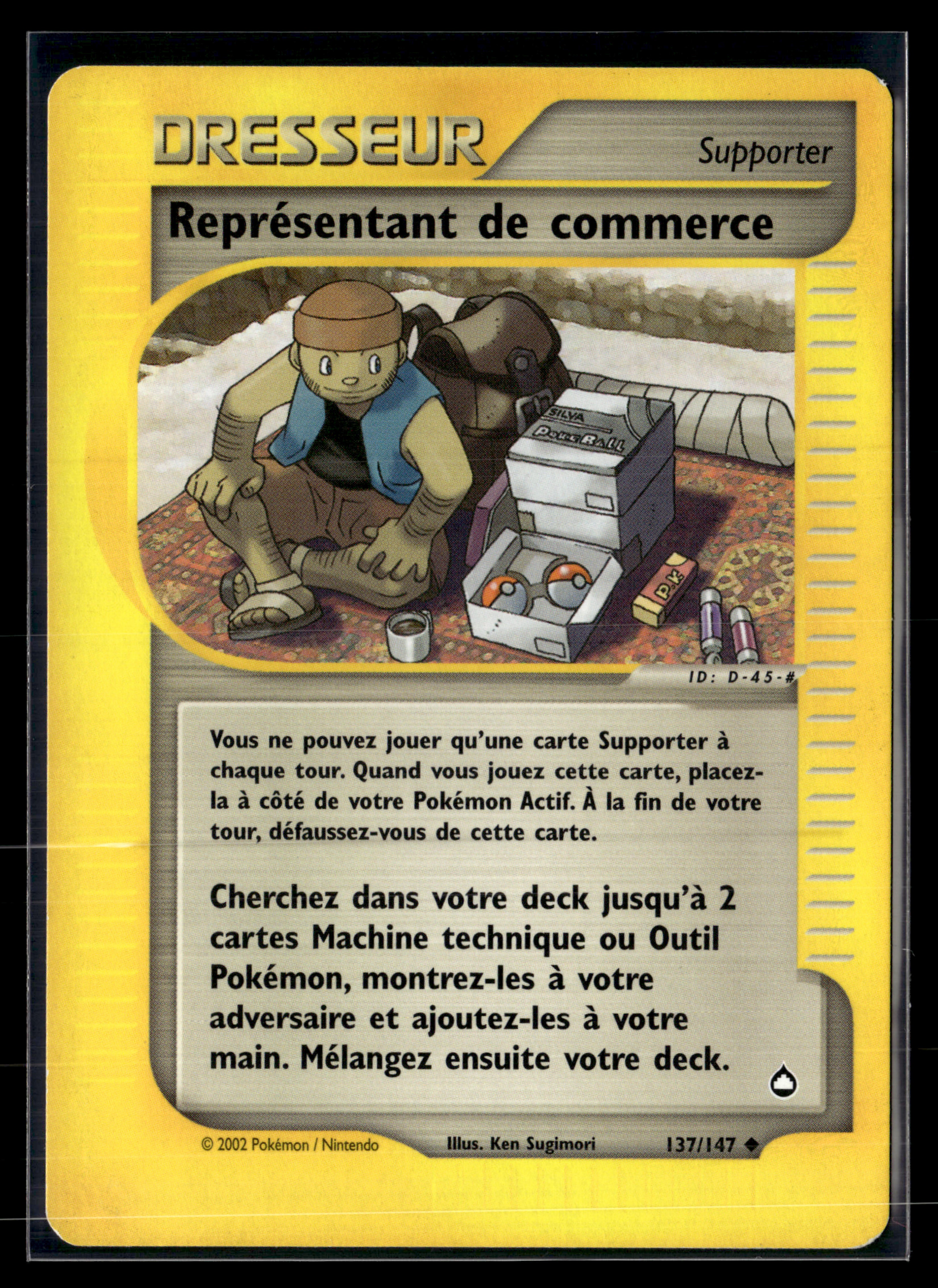Représentant de Commerce 137/147 - Aquapolis - NM