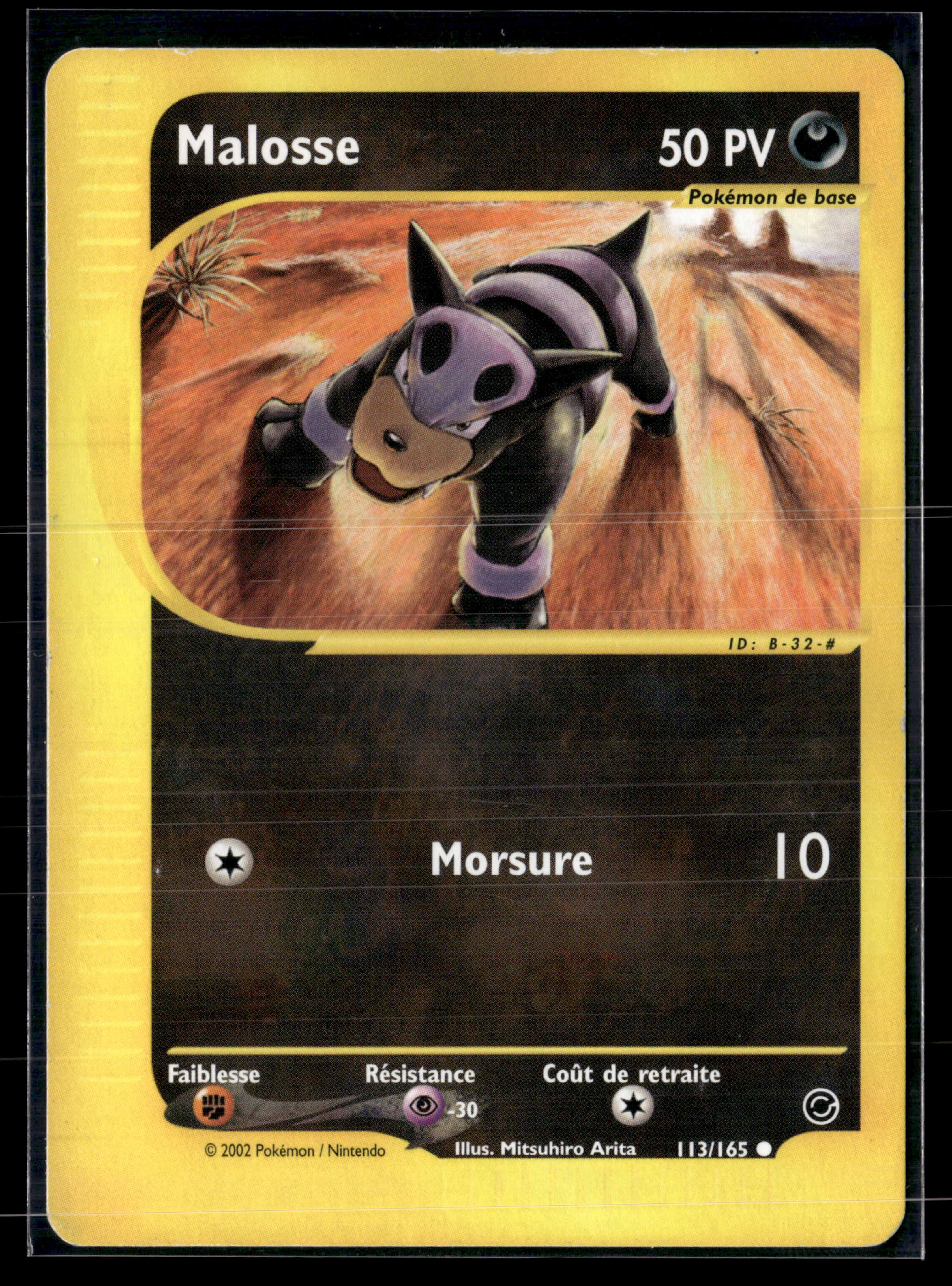 Malosse 113/165 - Expédition - EXC+