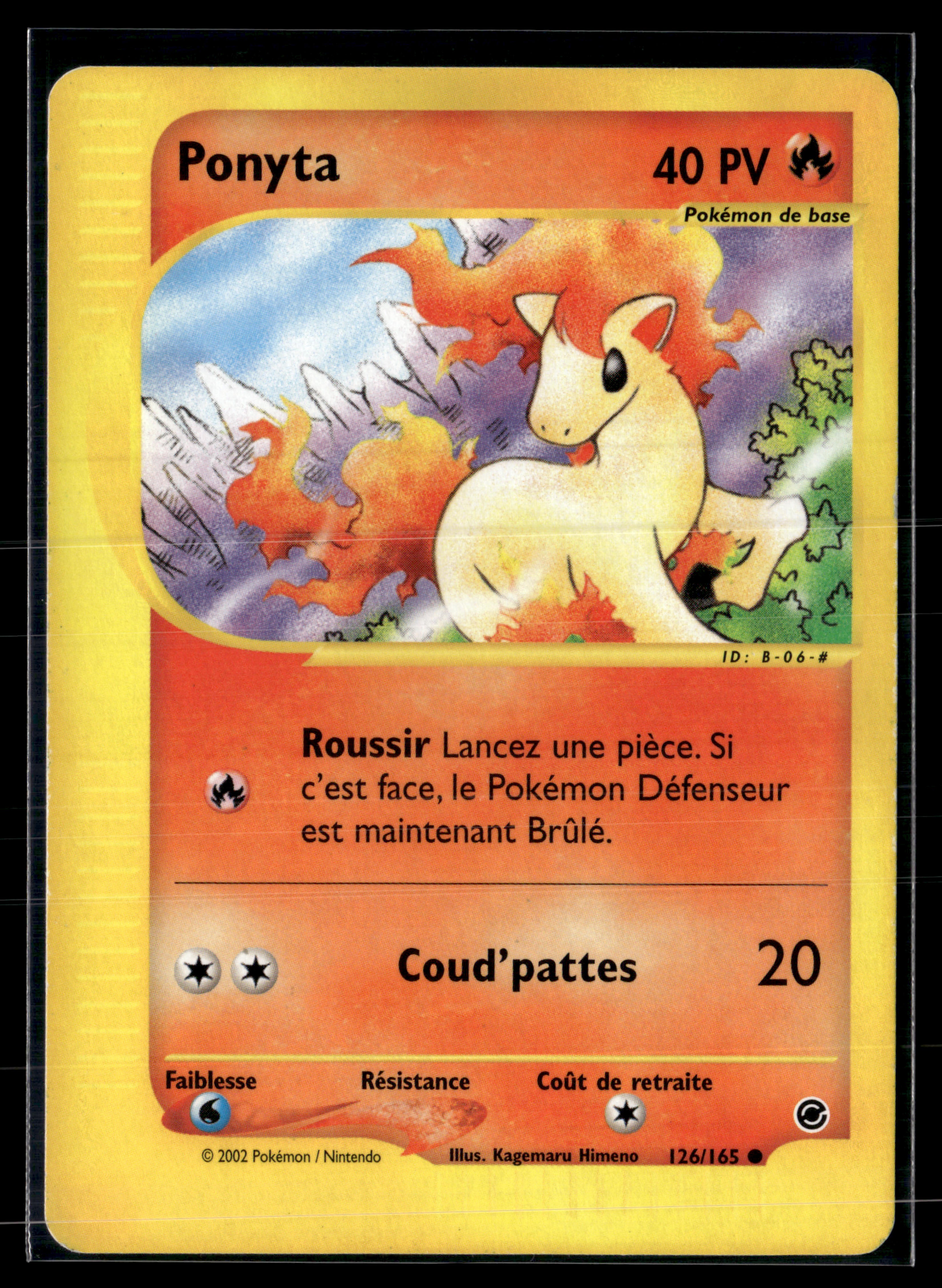 Ponyta 126/165 - Expédition - EXC+