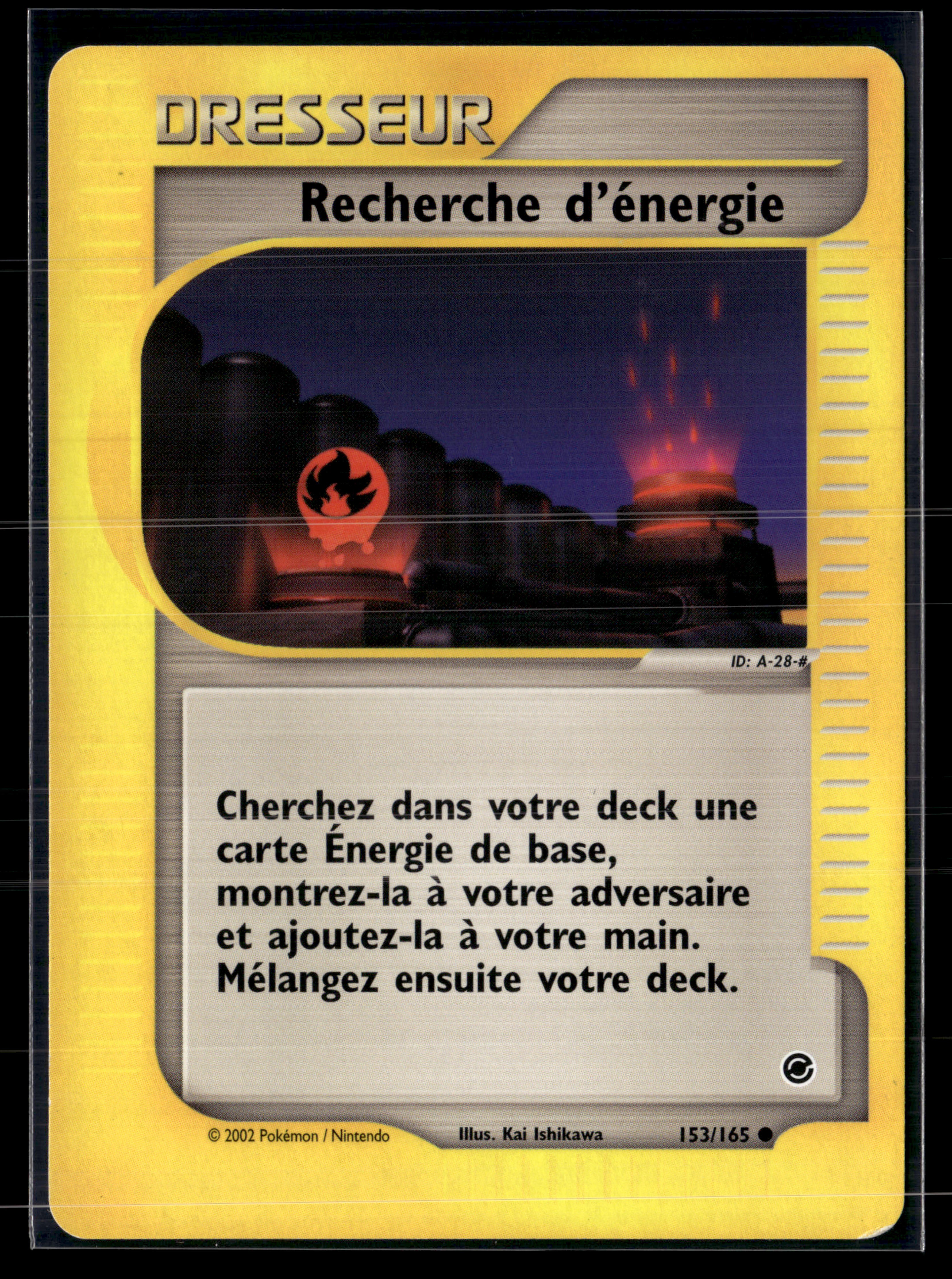Recherche d'Énergie 153/165 - Expédition