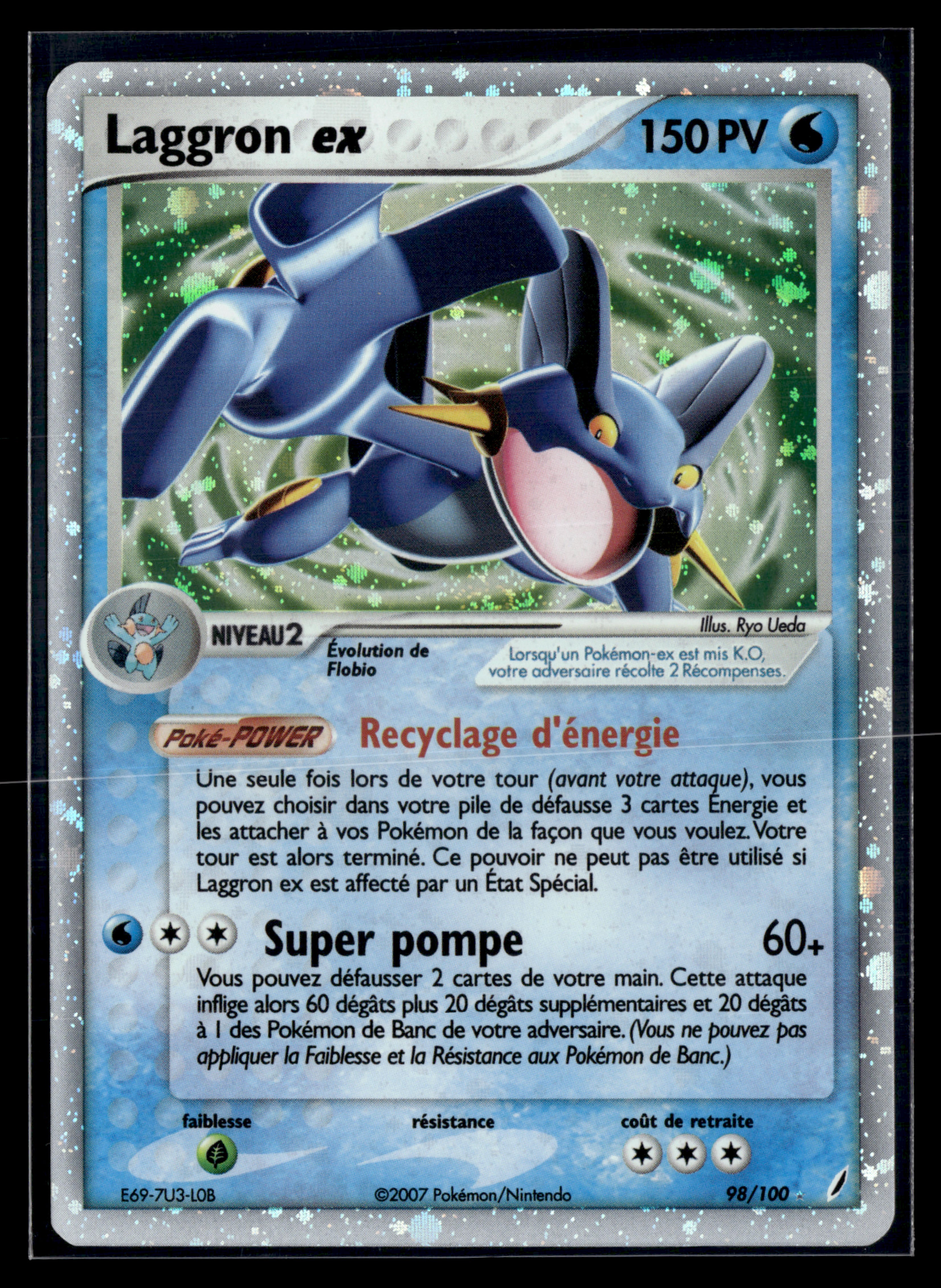 Laggron EX 98/100  Gardien de cristal – EXC+
