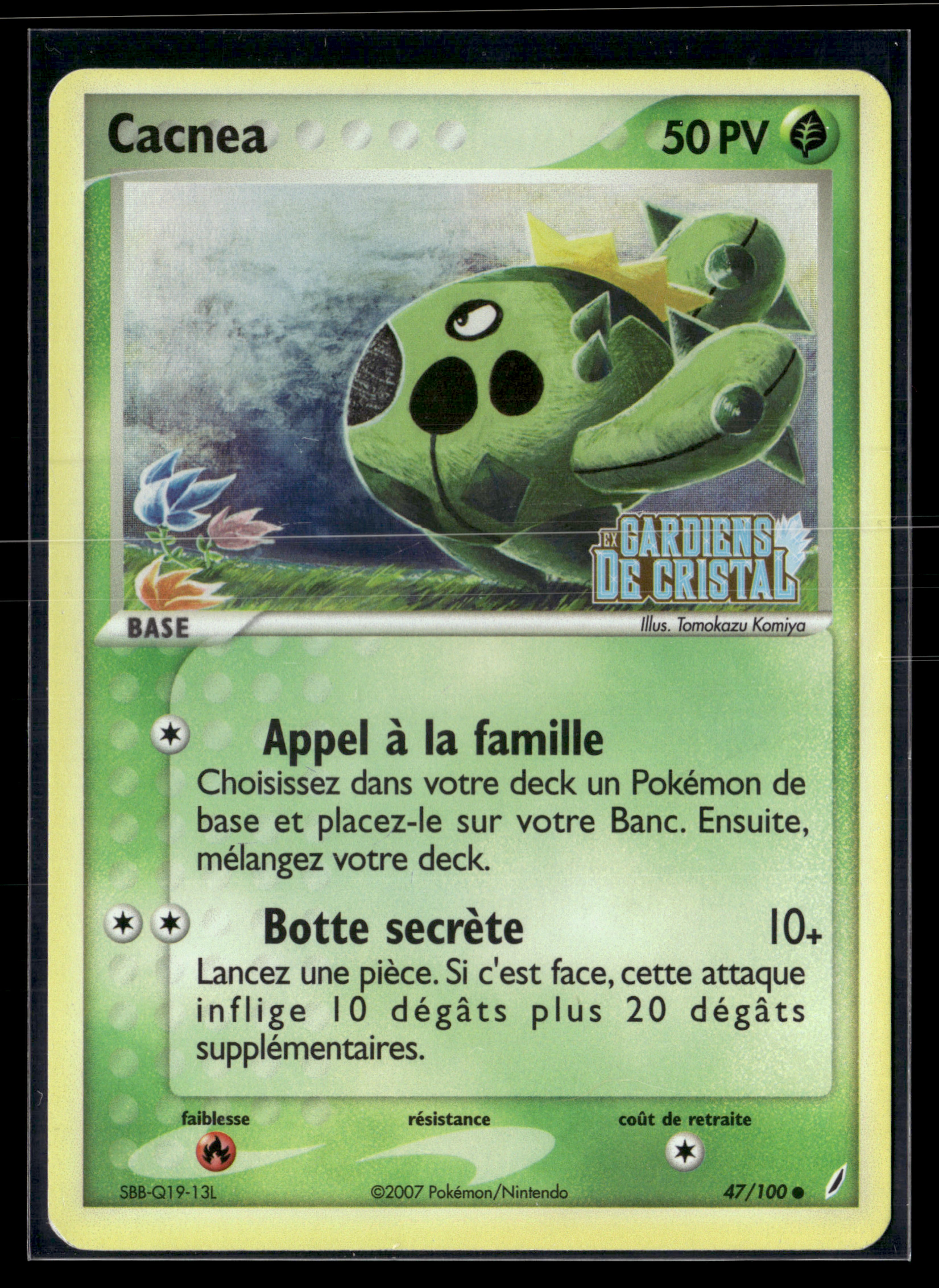 Cacnea 47/100 - Gardiens de Cristal - EXC