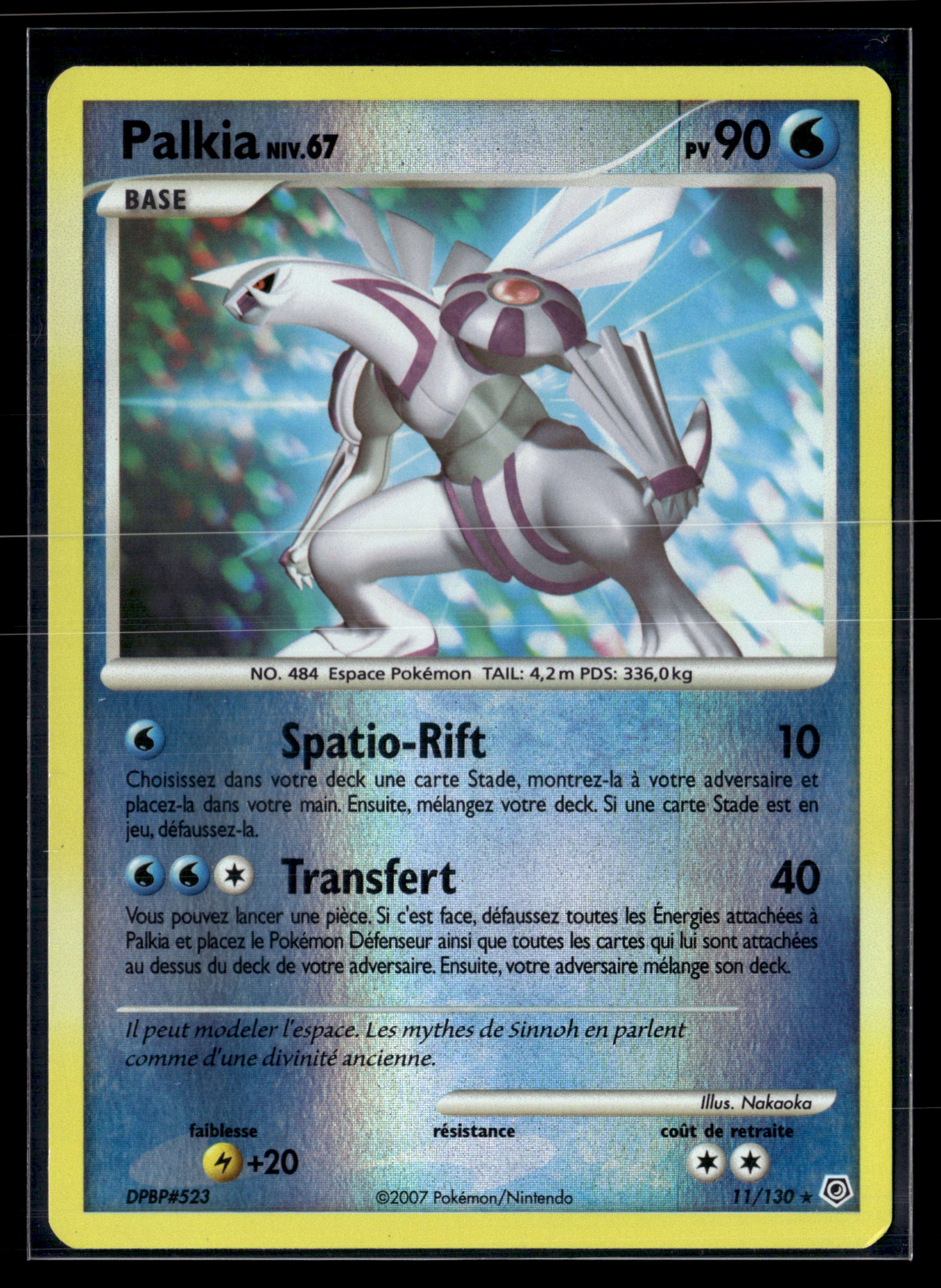 Palkia 11/130 – Diamant et perle – NM